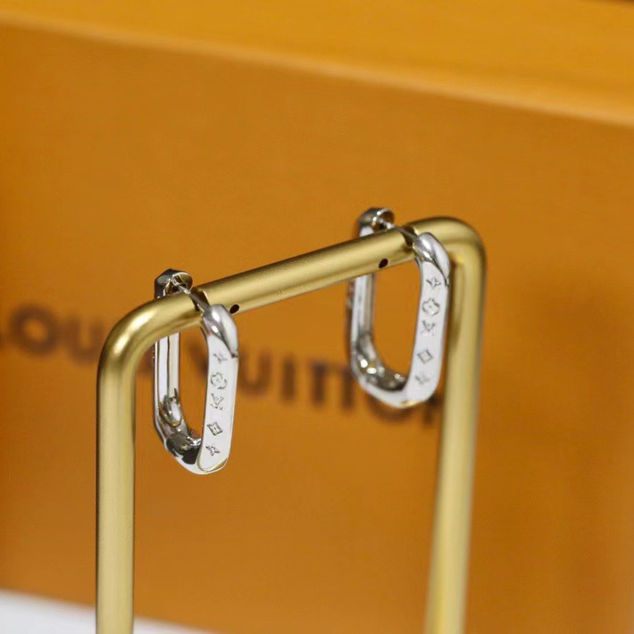 Louis Vuitton Monogram Earrings - DopestKickz