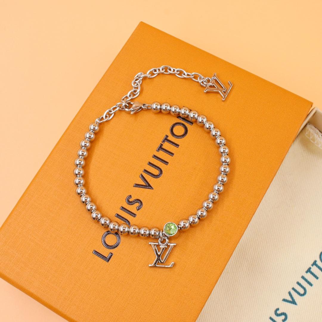 Louis Vuitton Nano Beads Bracelet   M00731 - DopestKickz