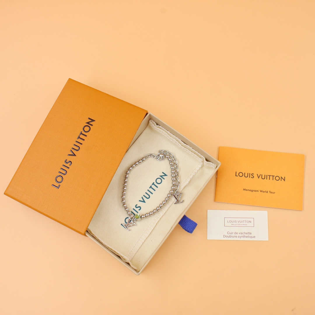 Louis Vuitton Nano Beads Bracelet   M00731 - DopestKickz