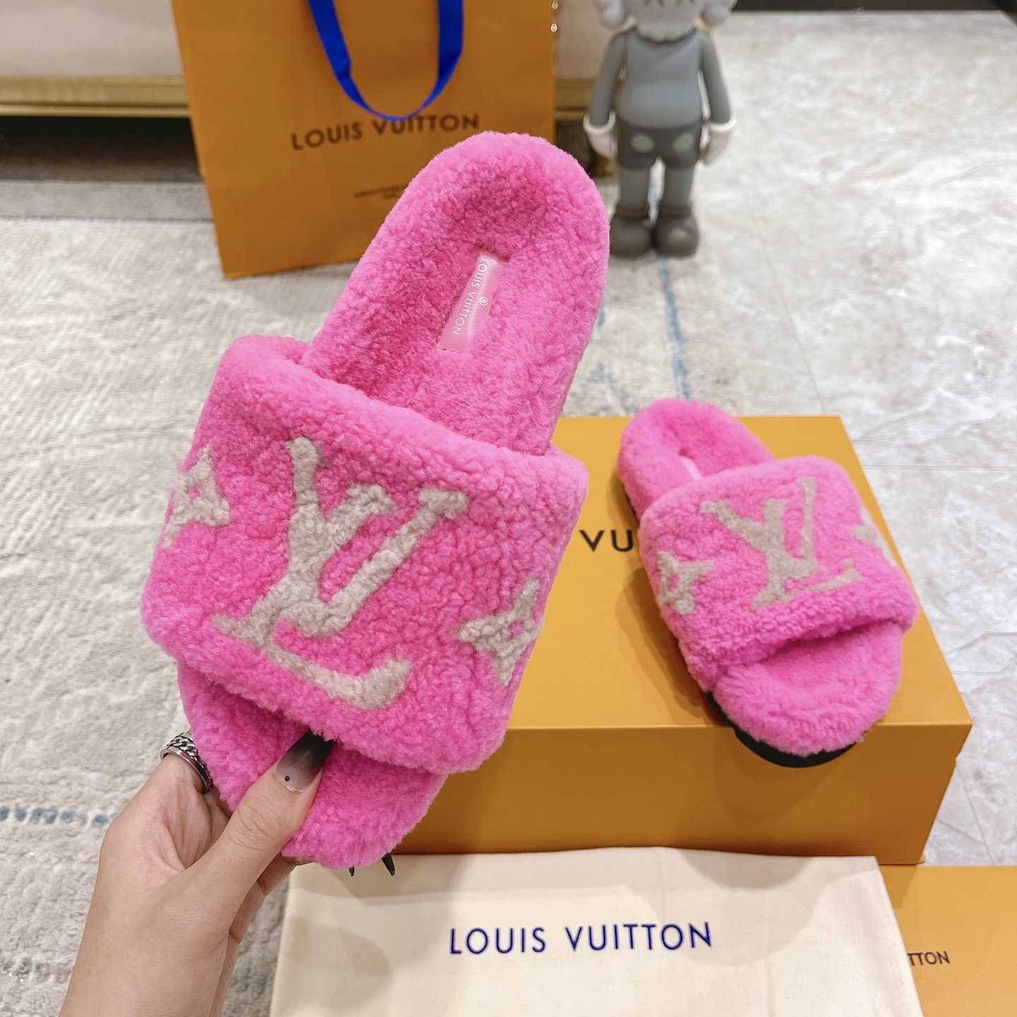 Louis Vuitton Paseo Flat Comfort Mule    - DopestKickz