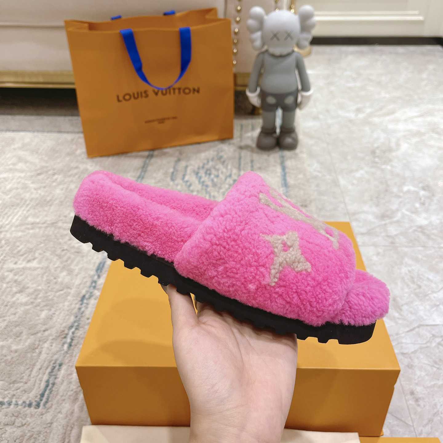Louis Vuitton Paseo Flat Comfort Mule    - DopestKickz