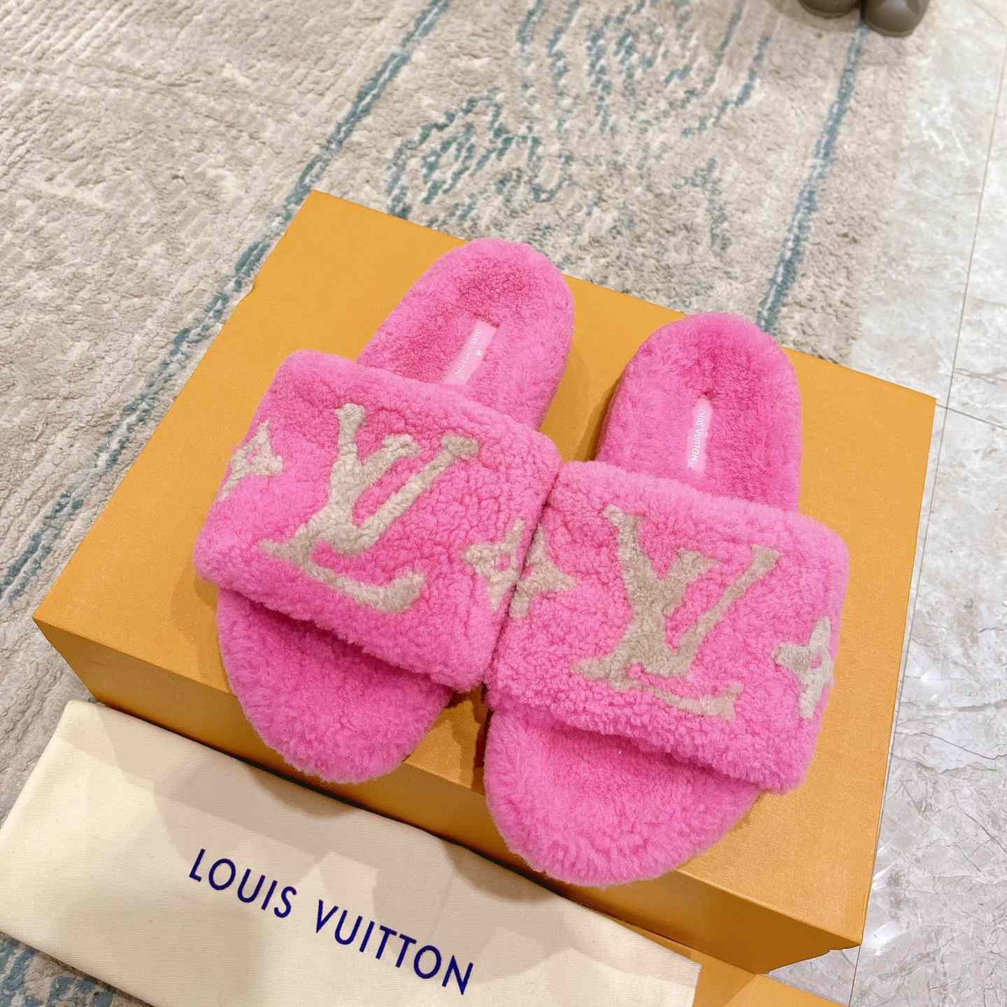 Louis Vuitton Paseo Flat Comfort Mule    - DopestKickz