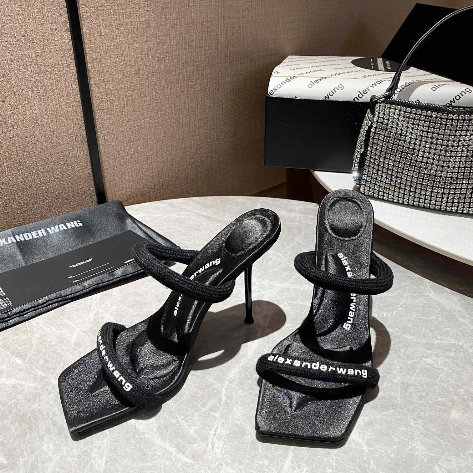 Alexander Wang Julie Padded Nylon Sandal  - DopestKickz