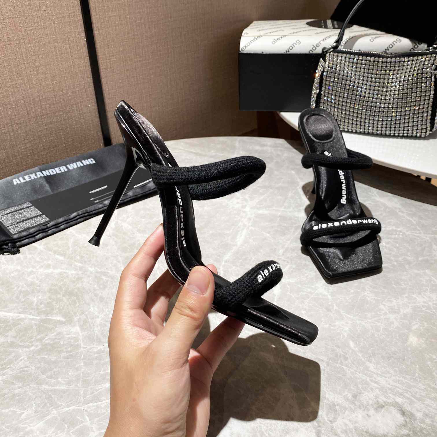 Alexander Wang Julie Padded Nylon Sandal  - DopestKickz
