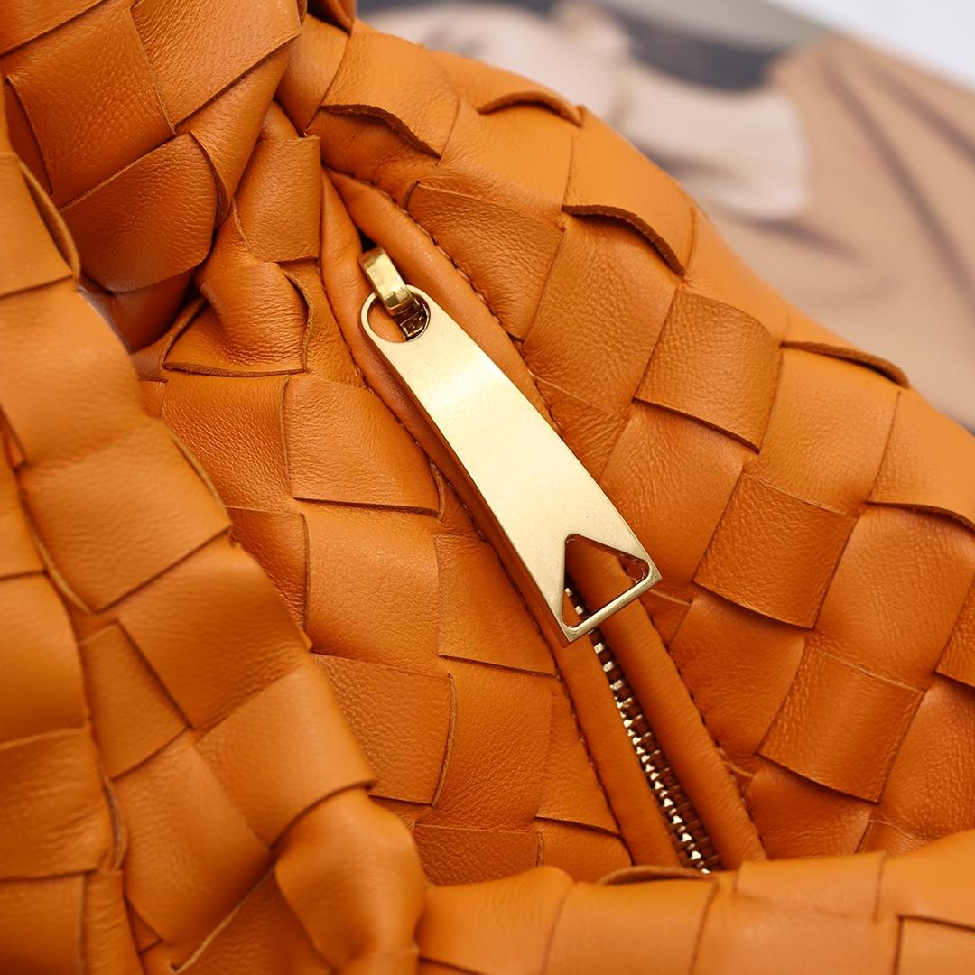 Bottega Veneta Mini Jodie Leather Top Handle Bag(28-23-8cm) - DopestKickz
