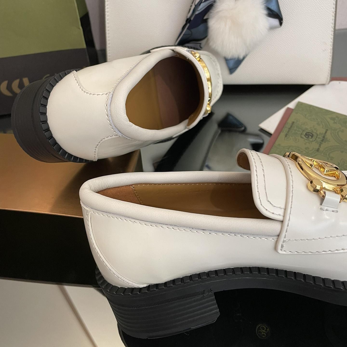 Gucci Women's Loafer With Interlocking G - DopestKickz