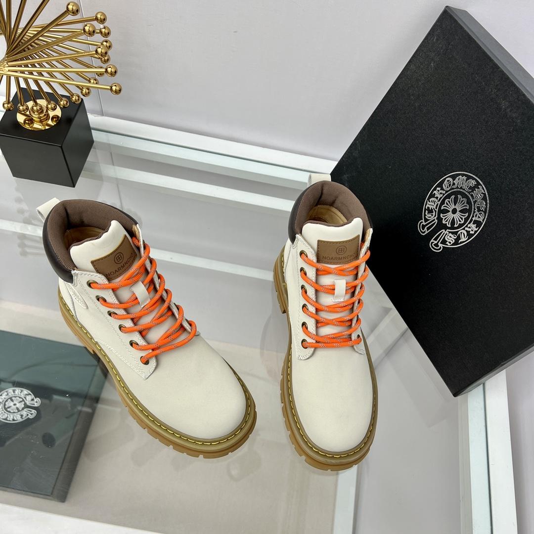 Timberland x Chrome Heart Classic Leather Boots - DopestKickz