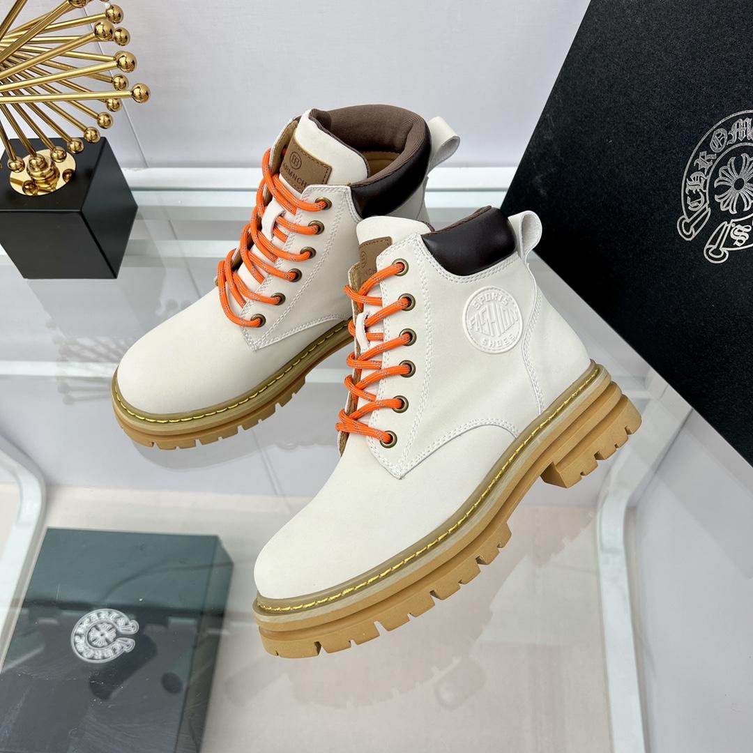 Timberland x Chrome Heart Classic Leather Boots - DopestKickz