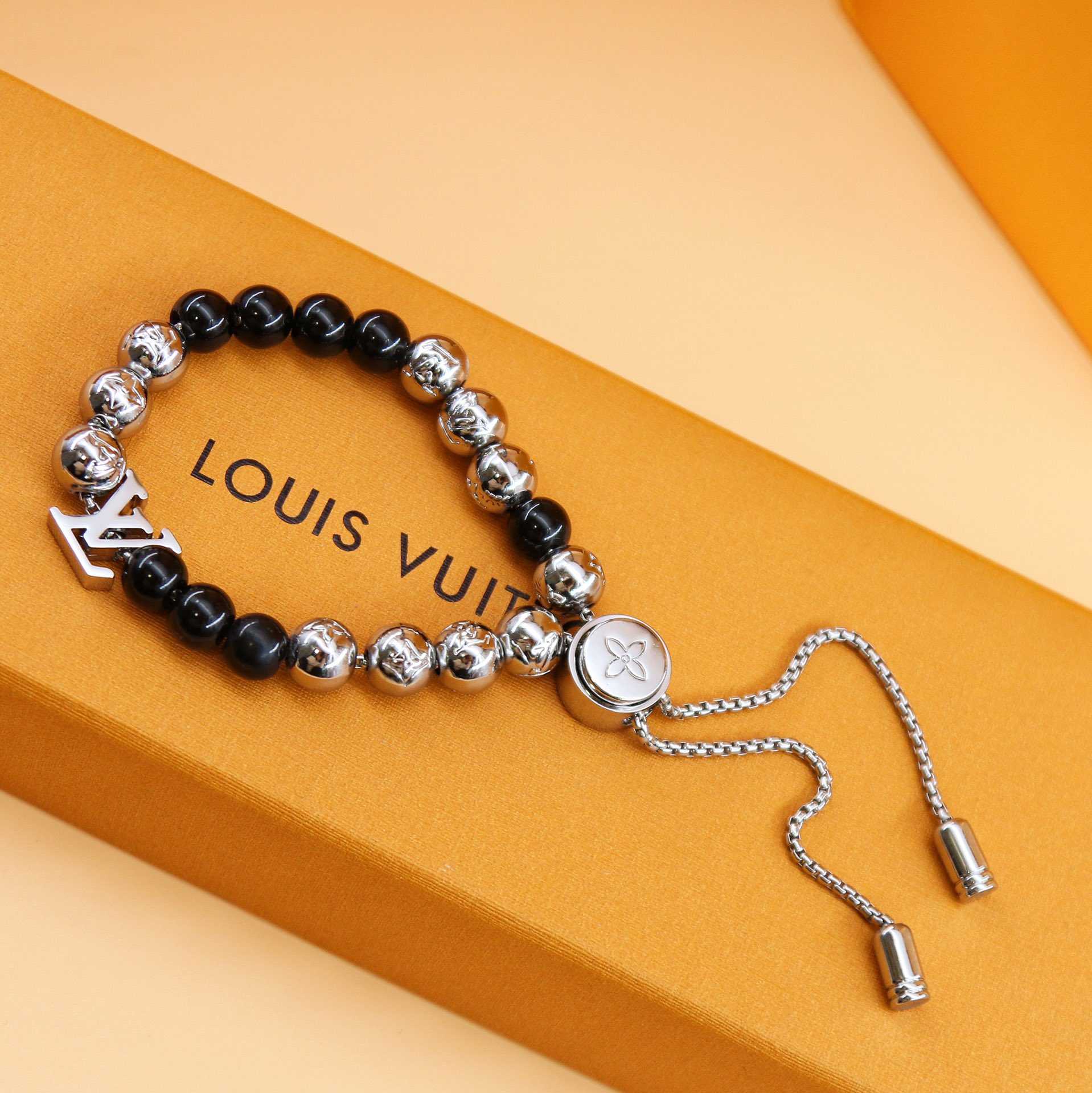 Louis Vuitton Monogram Beads Bracelet   M00512 - DopestKickz