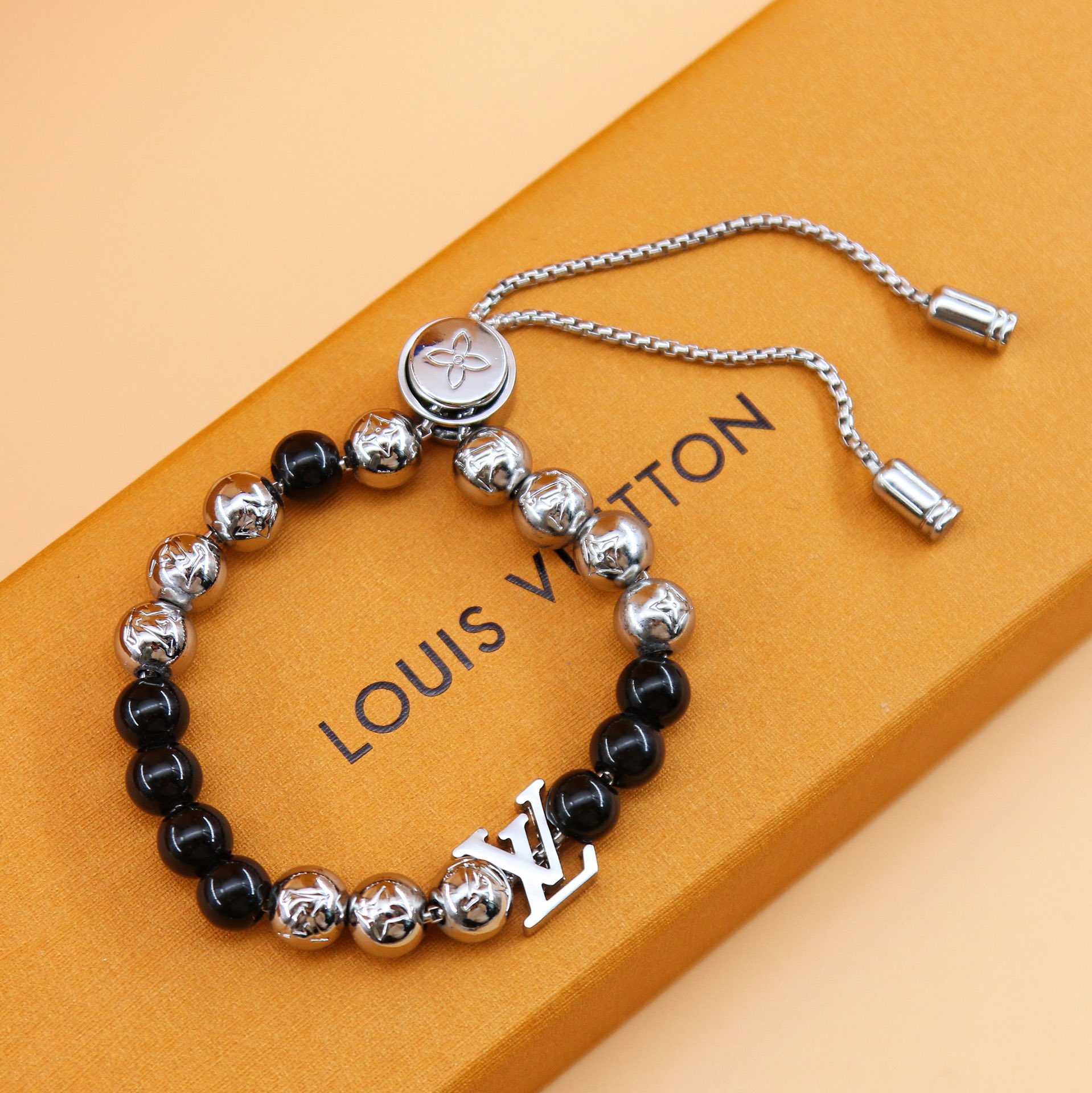 Louis Vuitton Monogram Beads Bracelet   M00512 - DopestKickz