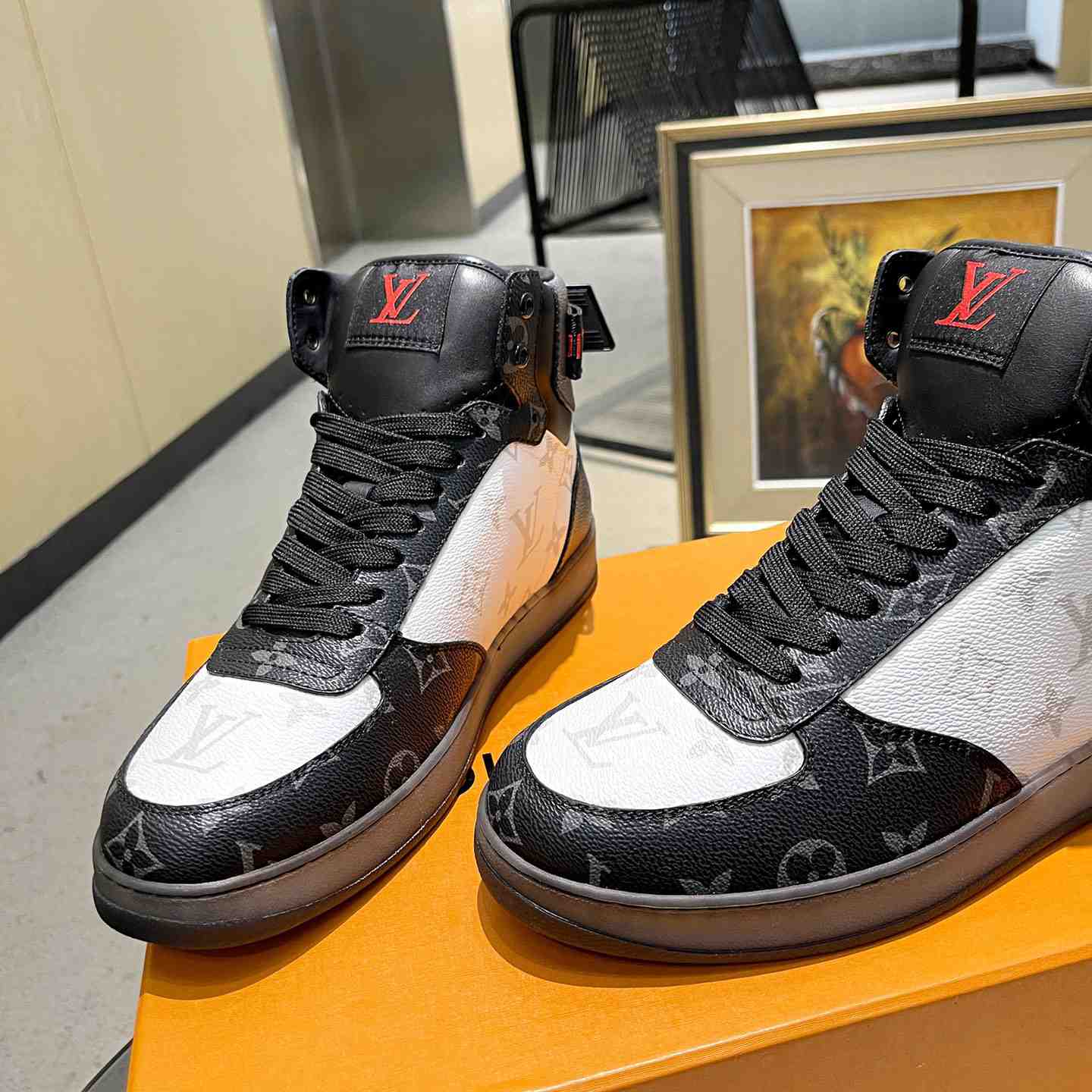 Louis Vuitton Rivoli Sneaker Boot     - DopestKickz