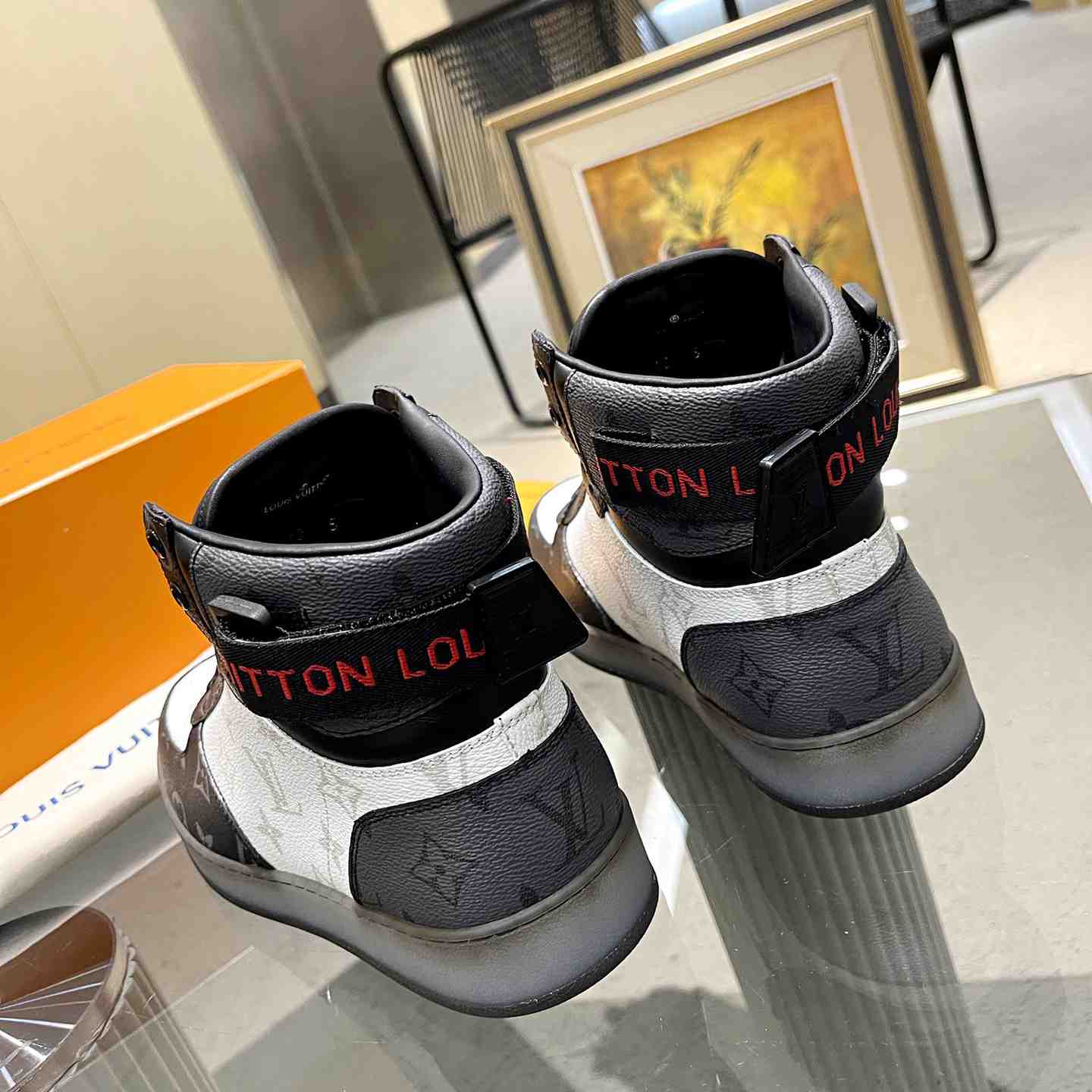 Louis Vuitton Rivoli Sneaker Boot     - DopestKickz