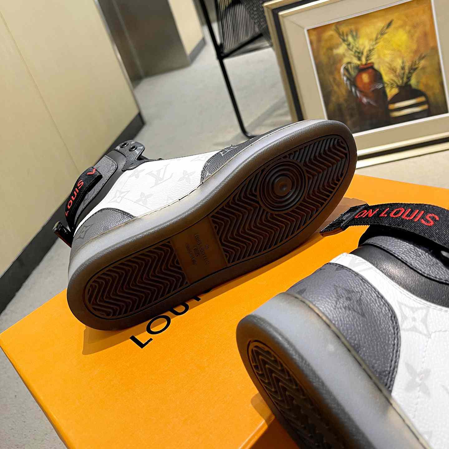 Louis Vuitton Rivoli Sneaker Boot     - DopestKickz