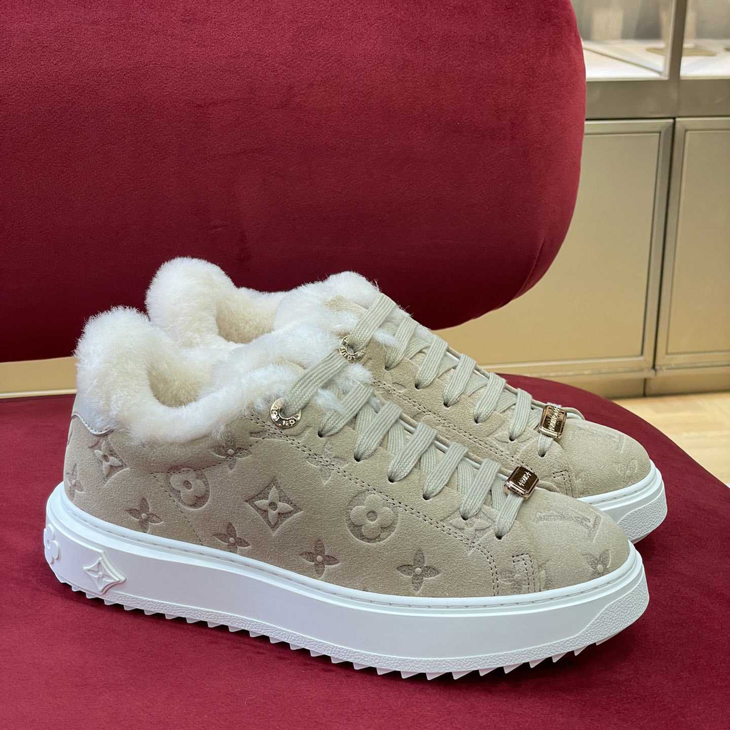 Louis Vuitton Time Out Sneakers (upon uk size)    1AADZ9 - DopestKickz