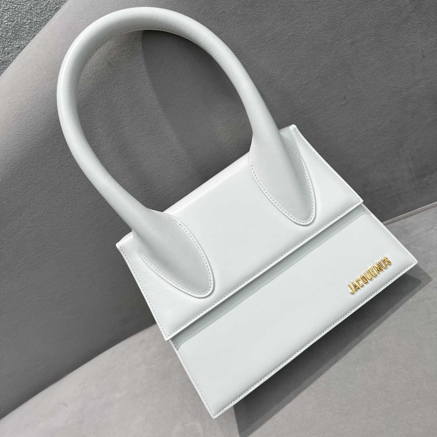 Jacquemus Le Grand Chiquito Large Leather Handbag(24-18-10cm) - DopestKickz