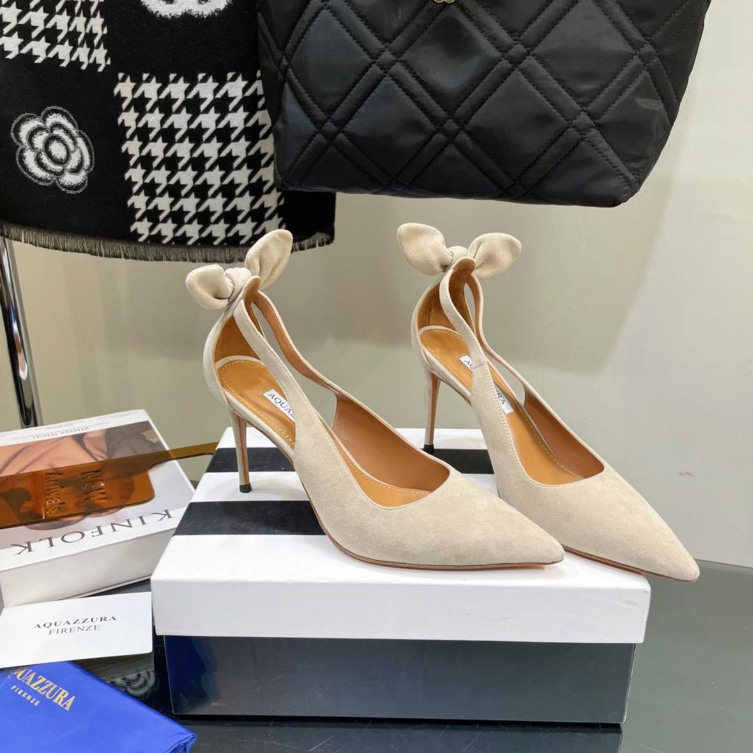 Aquazzura Gatsby Bow Tie Pump  - DopestKickz