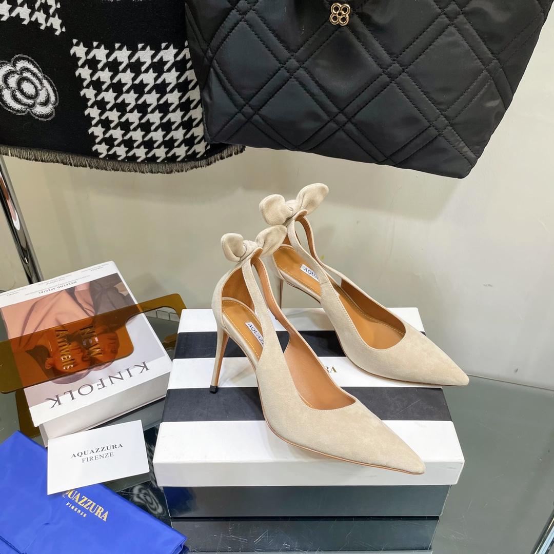 Aquazzura Gatsby Bow Tie Pump  - DopestKickz