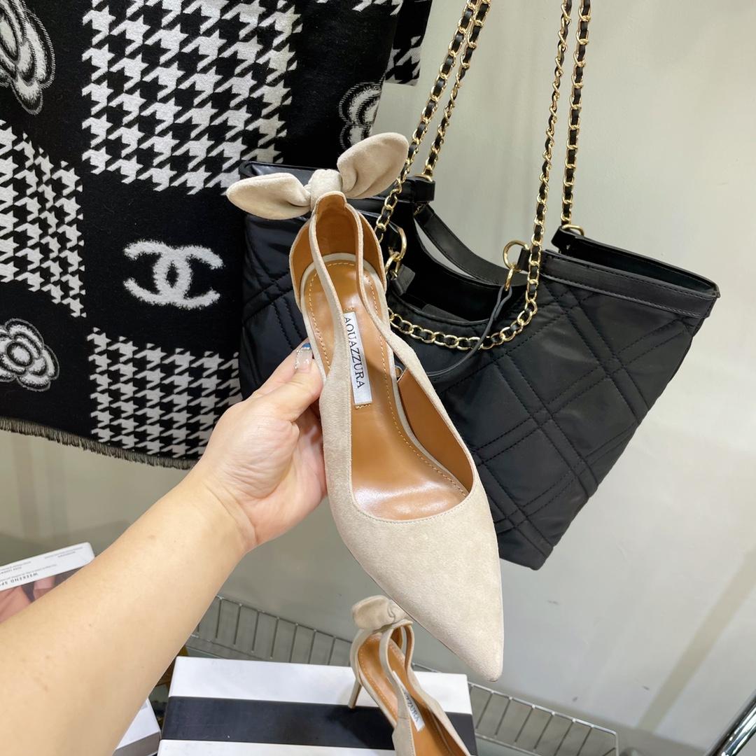 Aquazzura Gatsby Bow Tie Pump  - DopestKickz