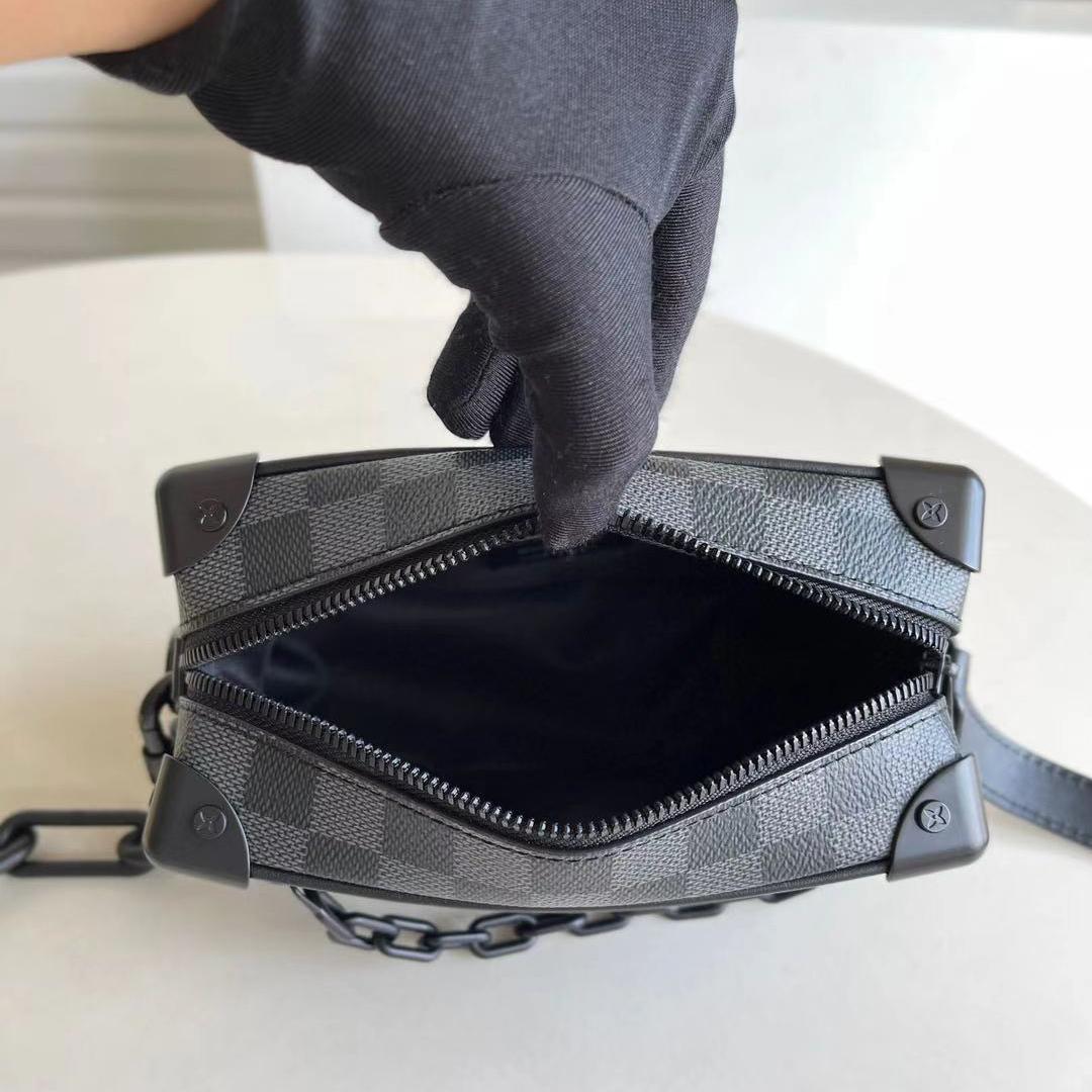 Louis Vuitton Mini Soft Trunk(18.5-13-8cm)   M44480 - DopestKickz