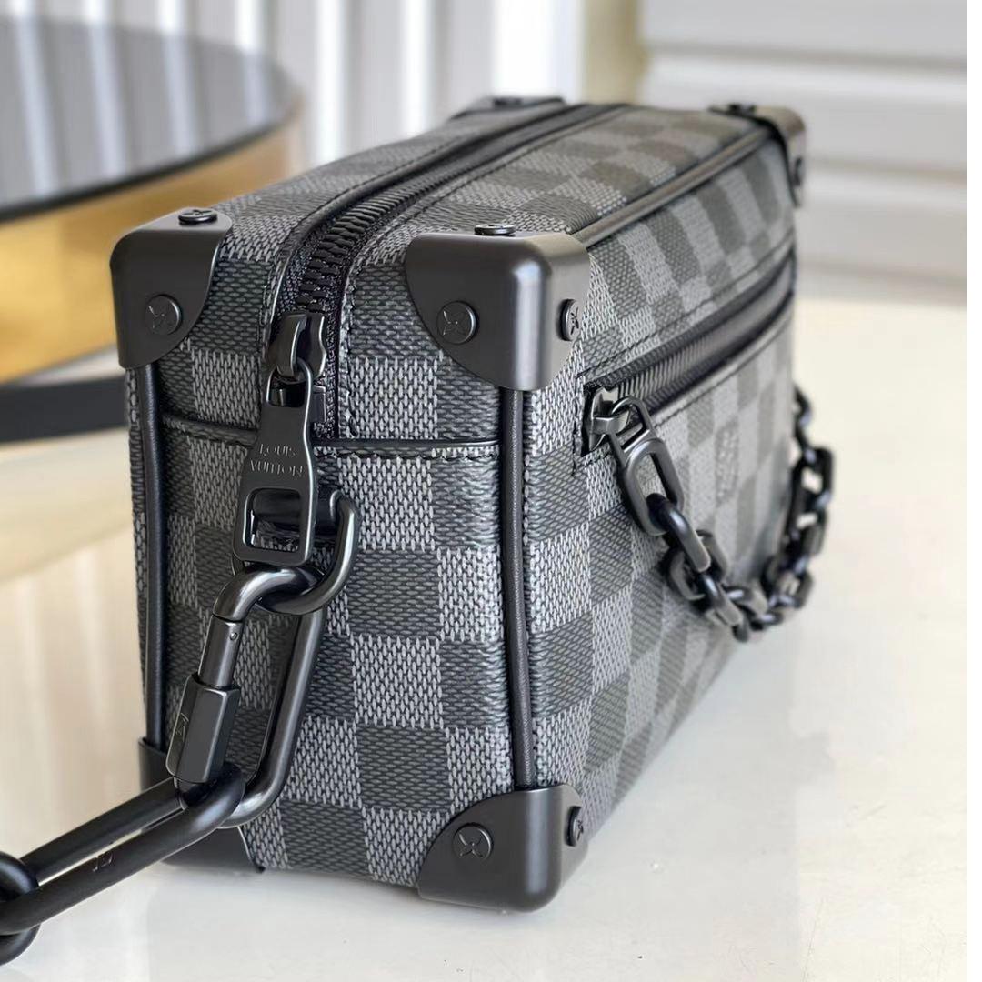 Louis Vuitton Mini Soft Trunk(18.5-13-8cm)   M44480 - DopestKickz