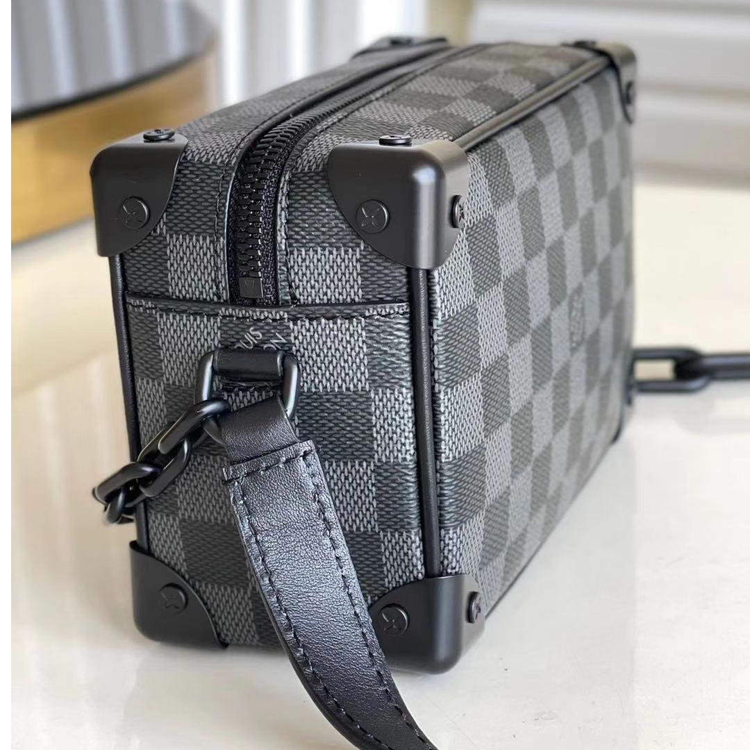 Louis Vuitton Mini Soft Trunk(18.5-13-8cm)   M44480 - DopestKickz