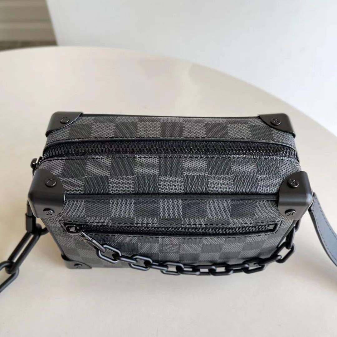 Louis Vuitton Mini Soft Trunk(18.5-13-8cm)   M44480 - DopestKickz