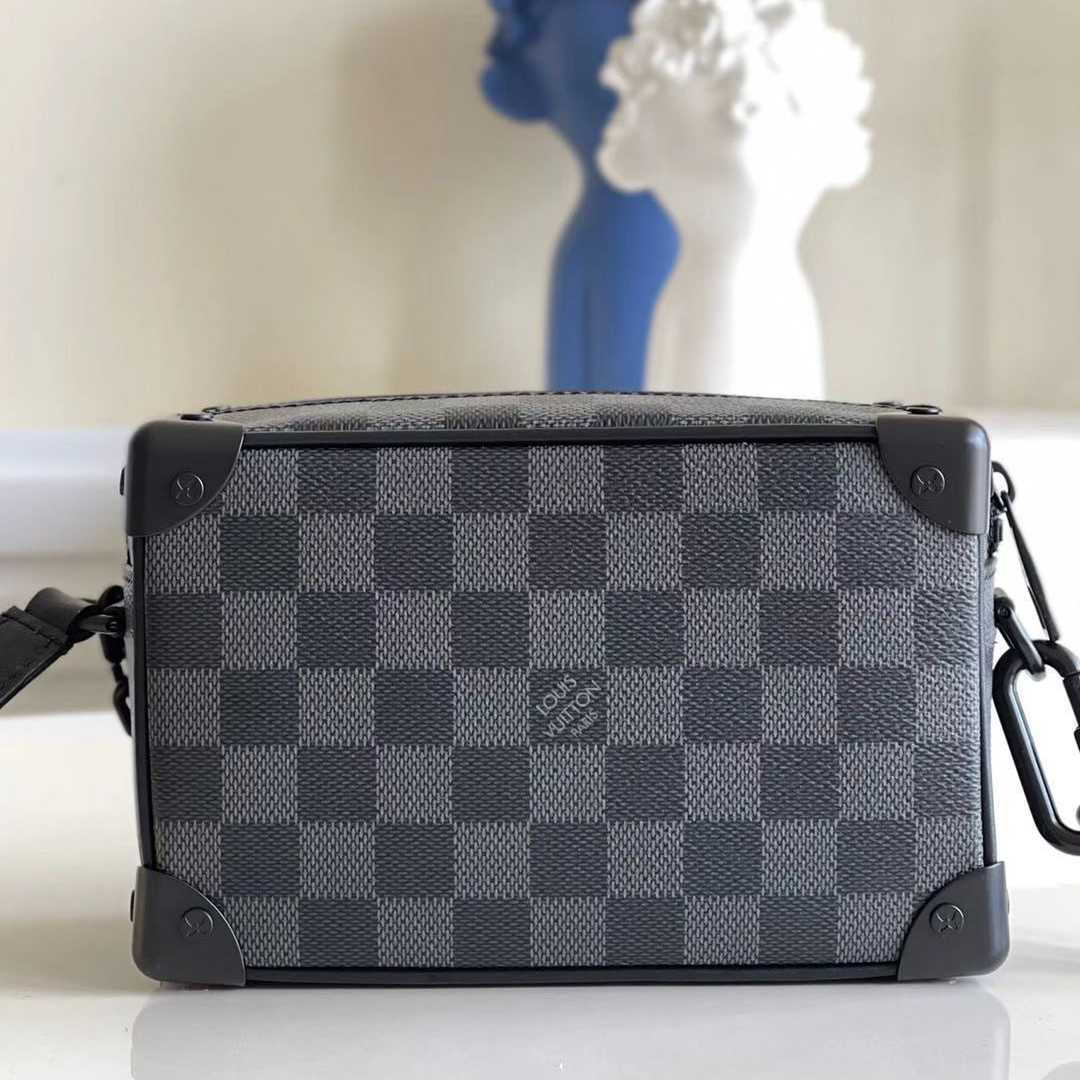 Louis Vuitton Mini Soft Trunk(18.5-13-8cm)   M44480 - DopestKickz