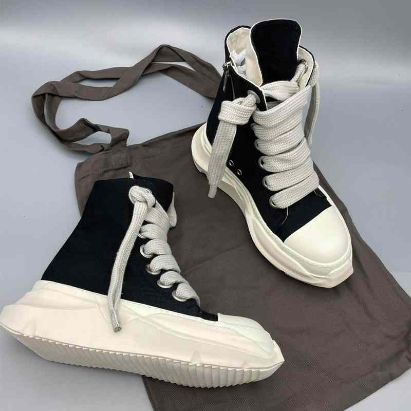 Rick Owens High Top Sneakers - DopestKickz