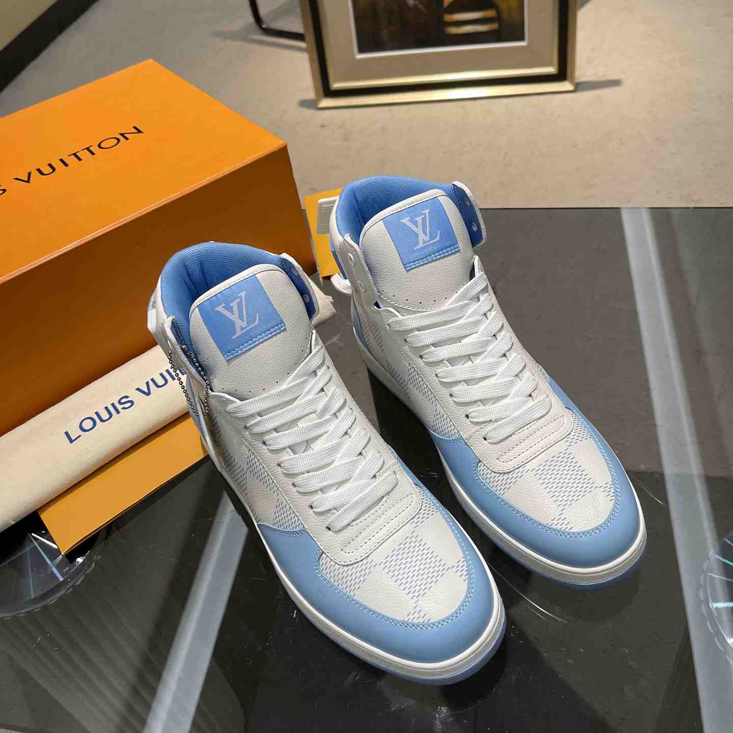Louis Vuitton Rivoli Sneaker Boot      1AA0D7 - DopestKickz