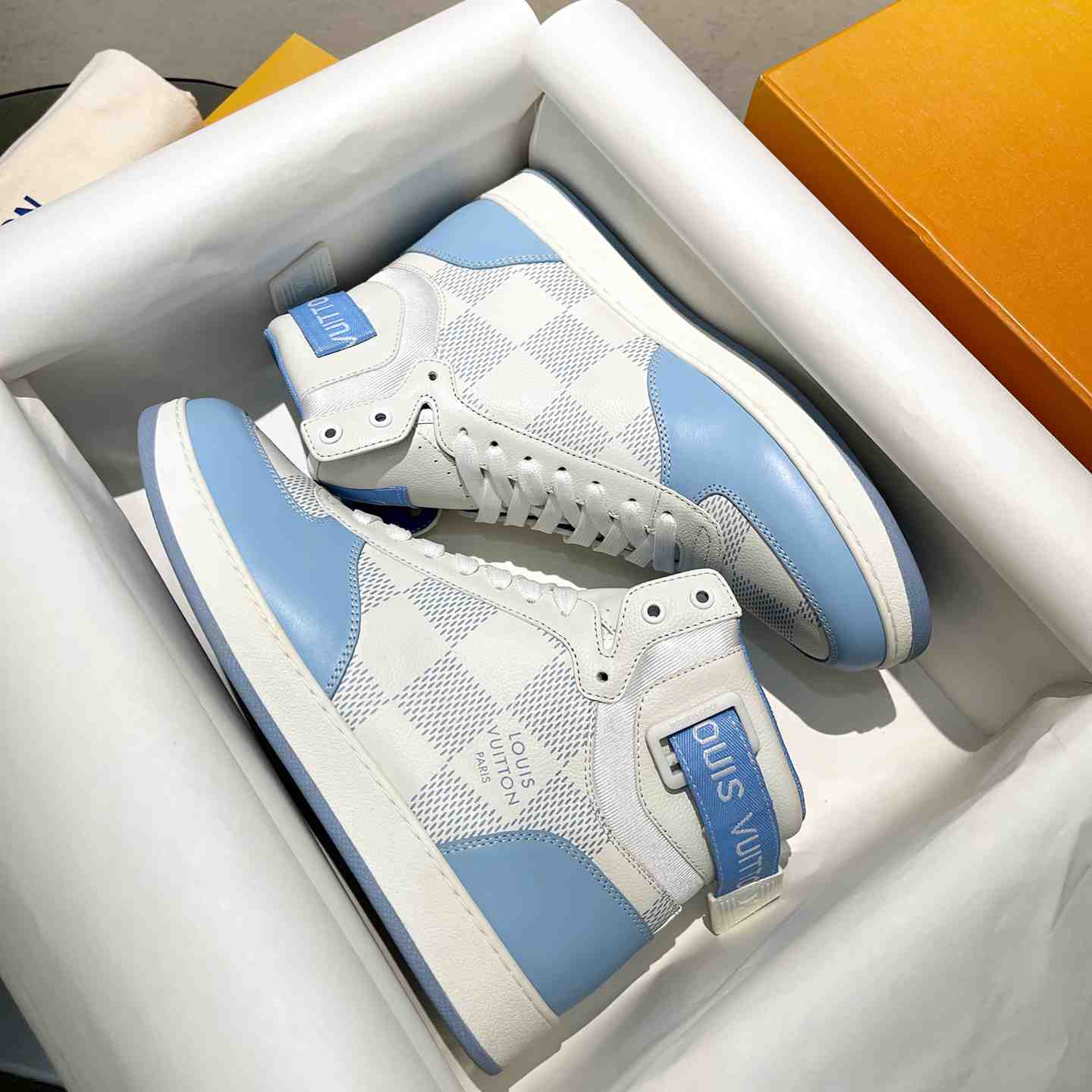 Louis Vuitton Rivoli Sneaker Boot      1AA0D7 - DopestKickz