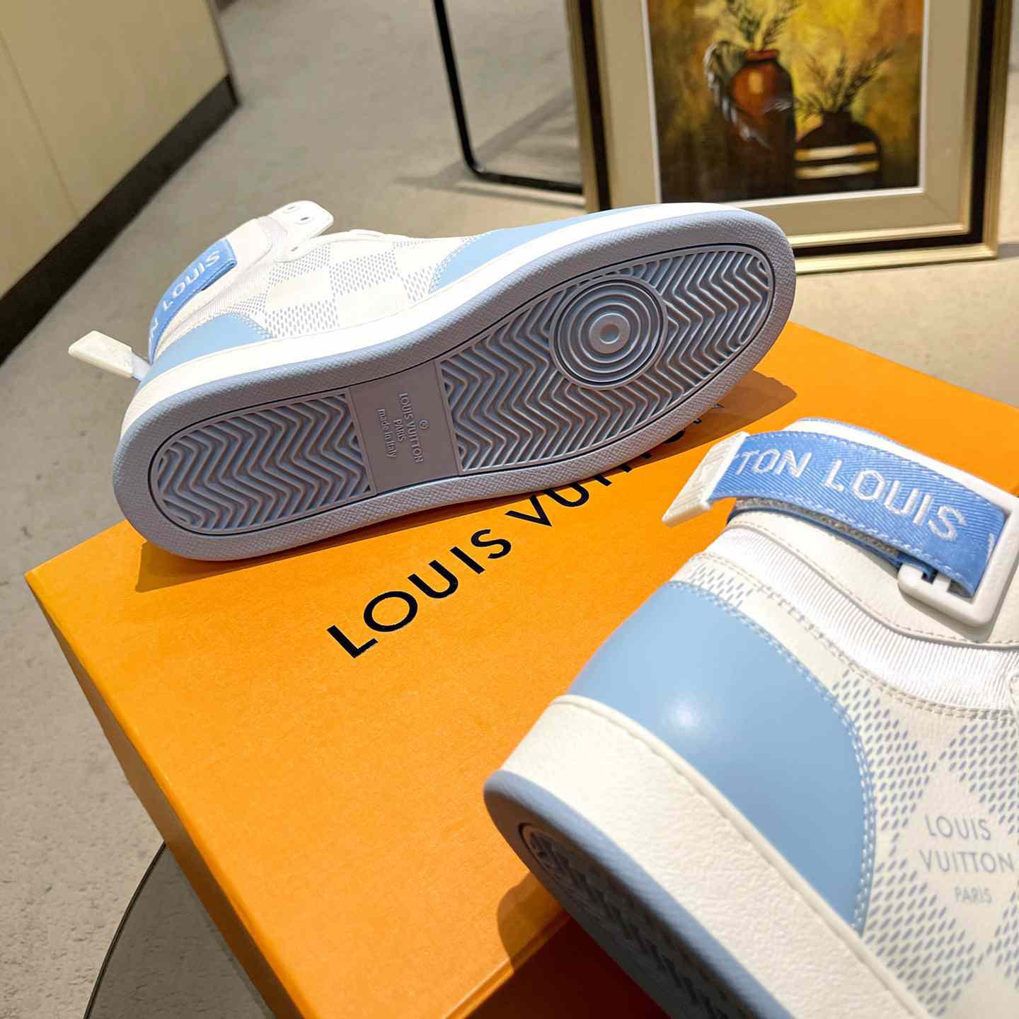 Louis Vuitton Rivoli Sneaker Boot      1AA0D7 - DopestKickz