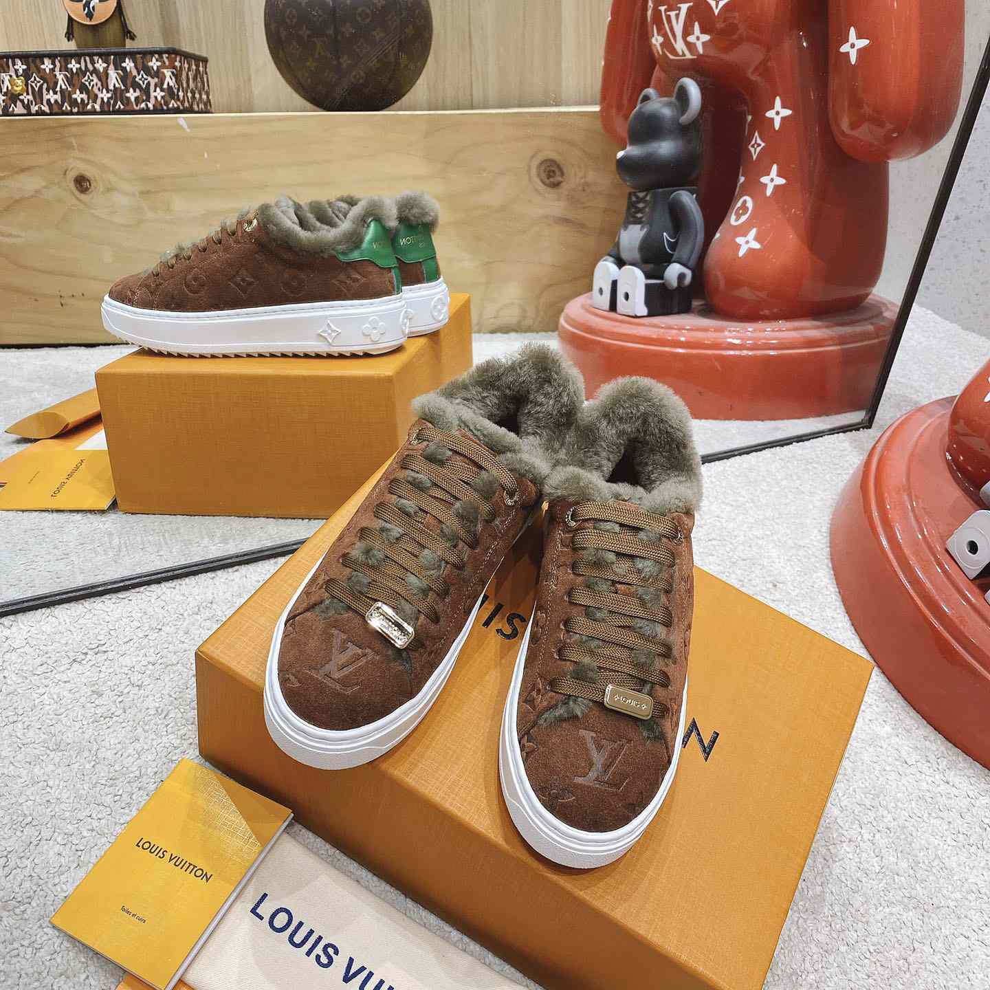 Louis Vuitton Time Out Sneakers - DopestKickz