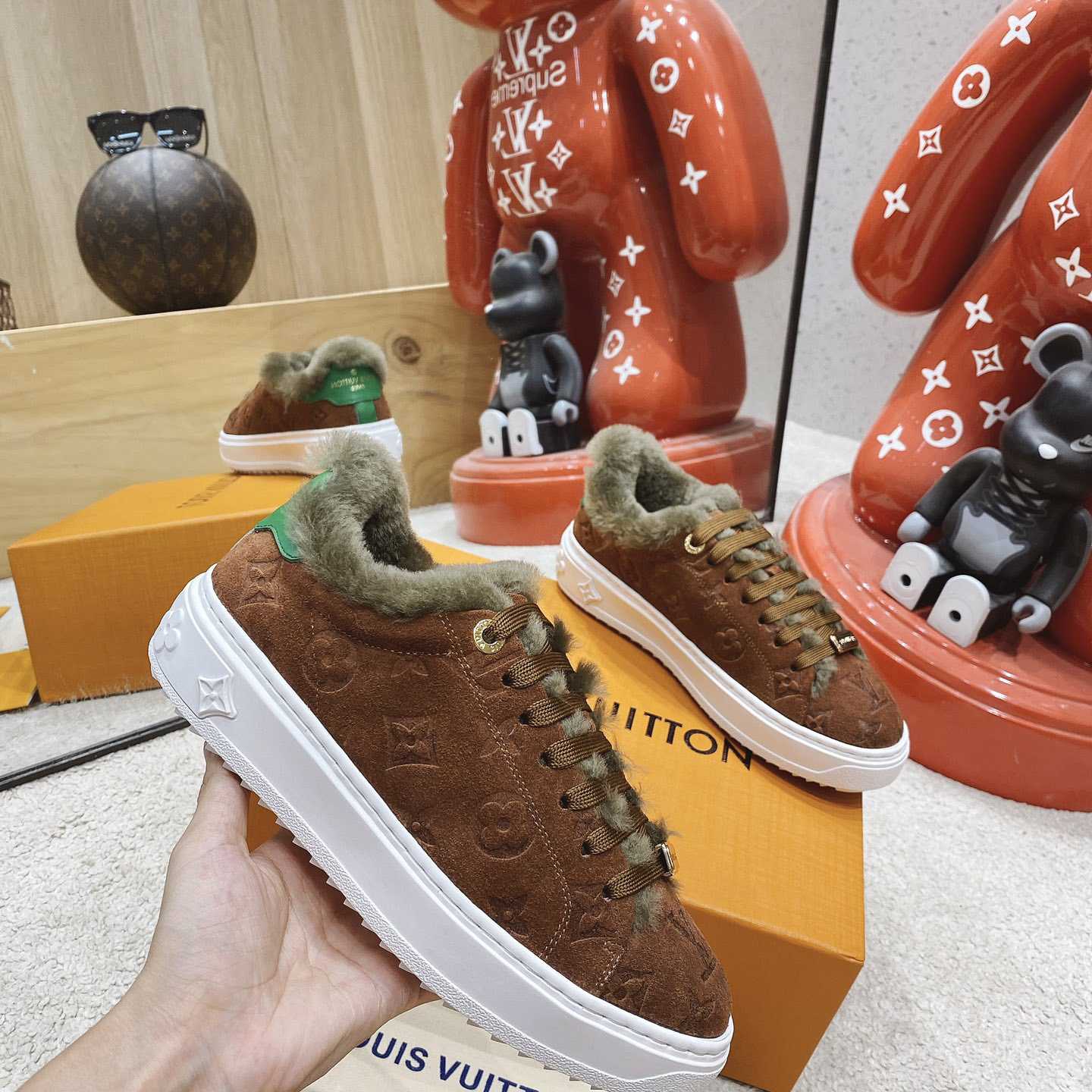 Louis Vuitton Time Out Sneakers - DopestKickz