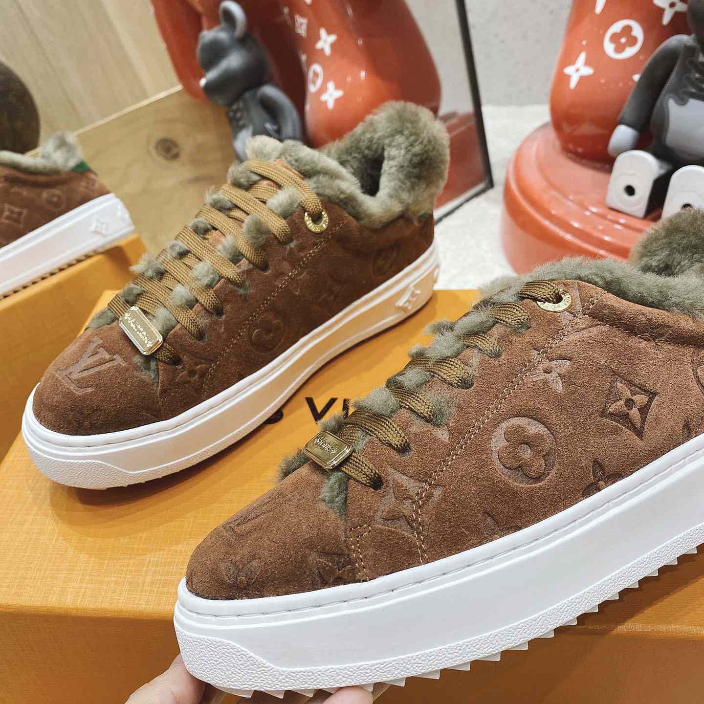 Louis Vuitton Time Out Sneakers - DopestKickz