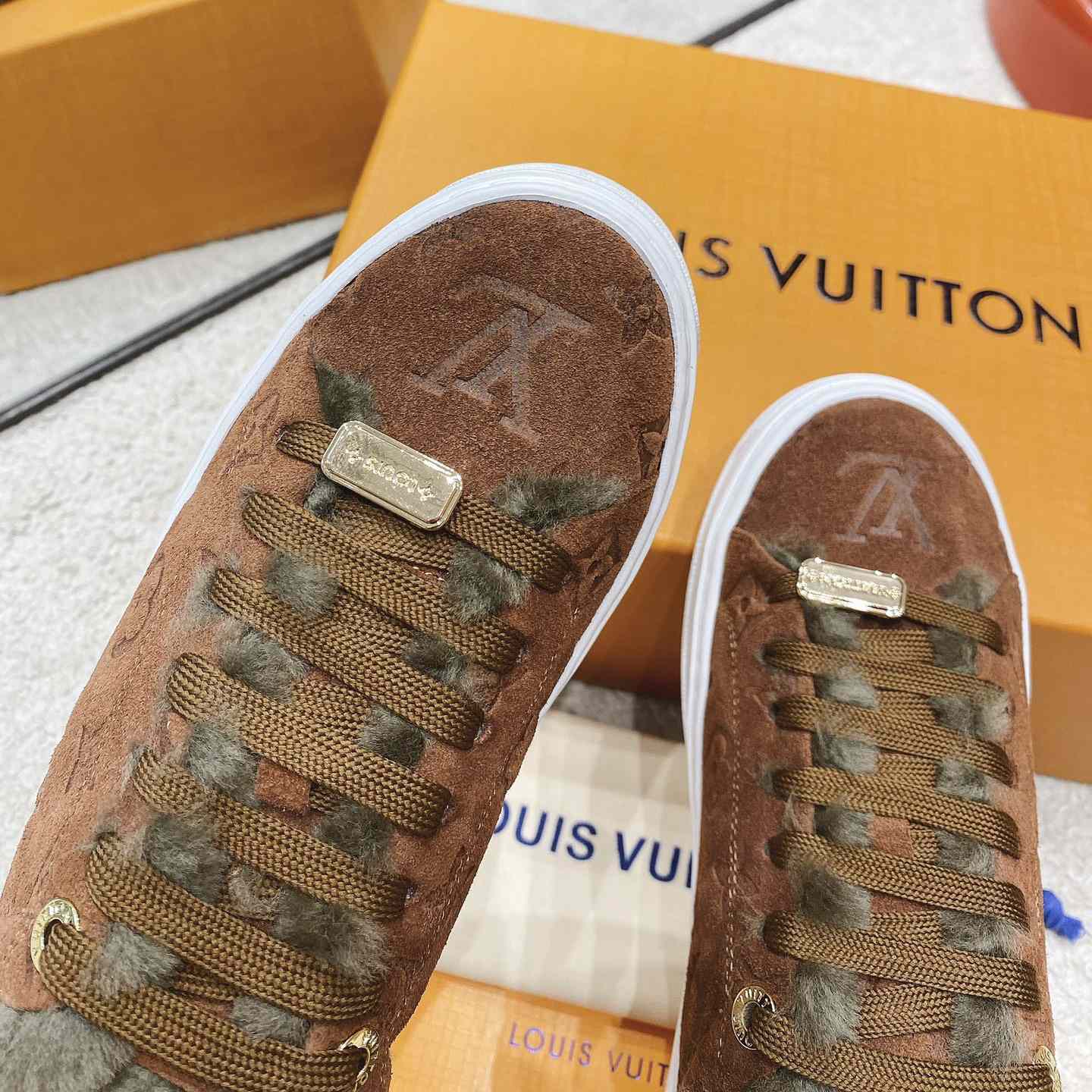Louis Vuitton Time Out Sneakers - DopestKickz