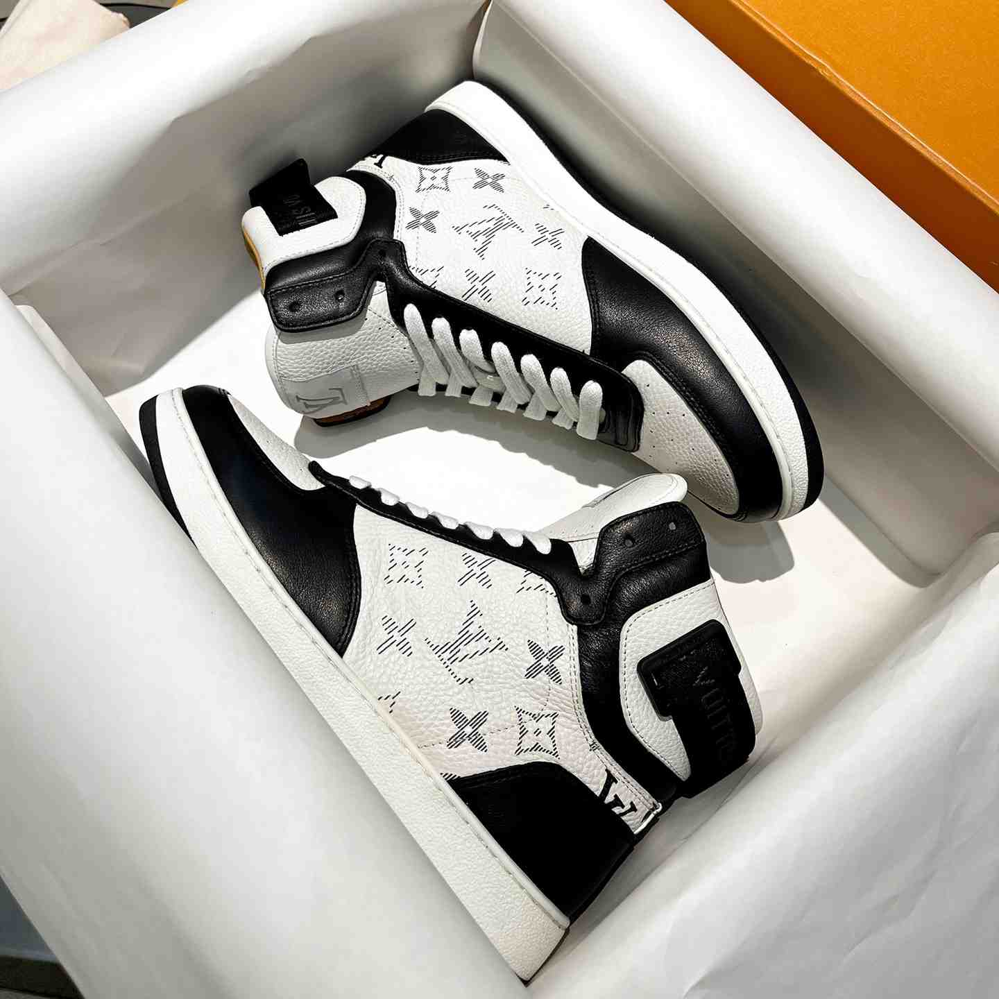 Louis Vuitton Rivoli Sneaker Boot     - DopestKickz