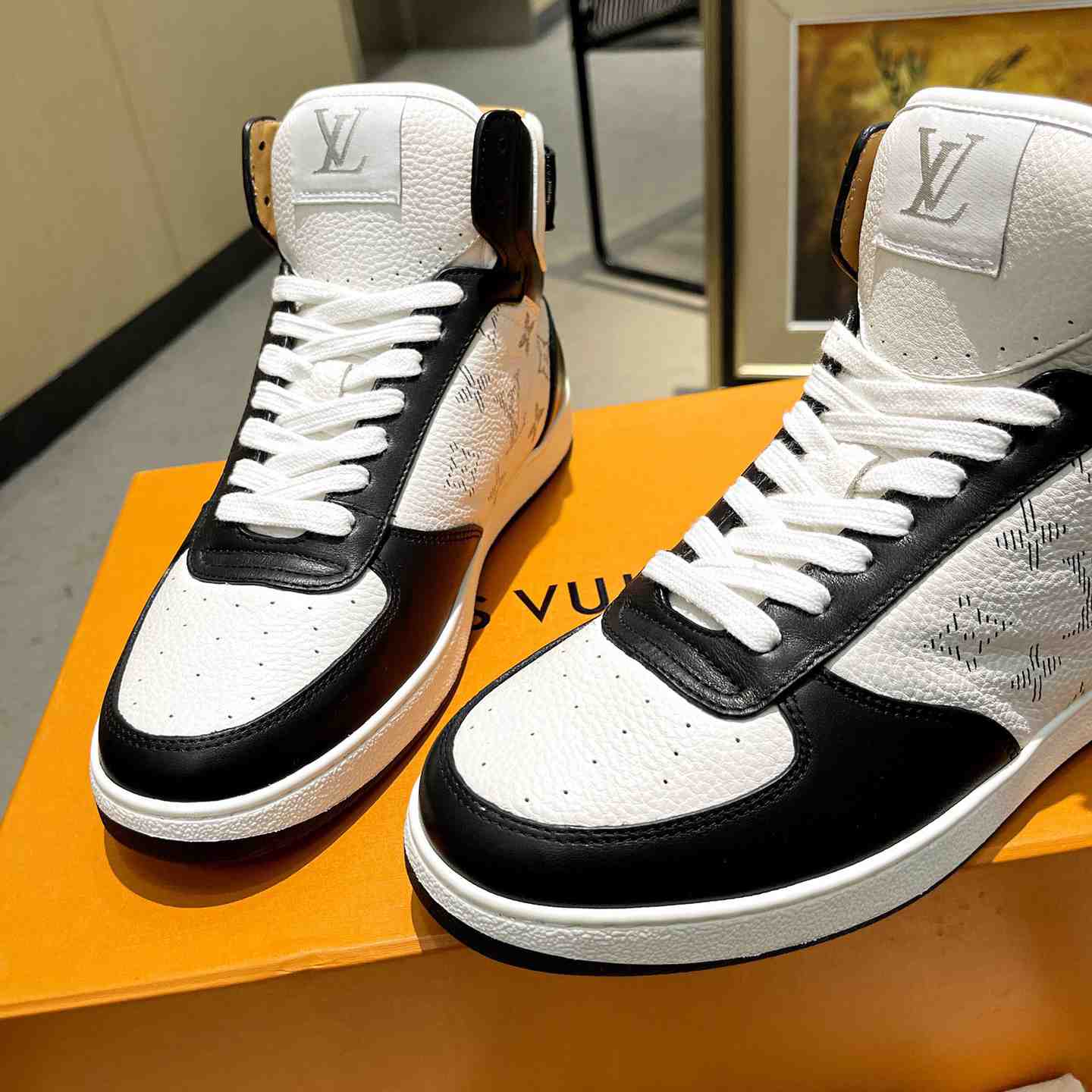 Louis Vuitton Rivoli Sneaker Boot     - DopestKickz