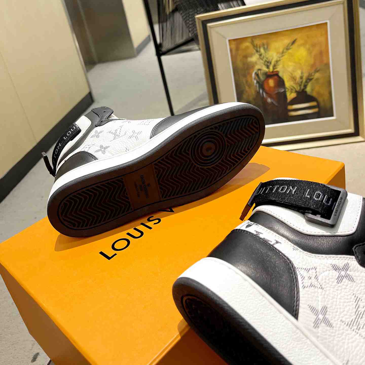 Louis Vuitton Rivoli Sneaker Boot     - DopestKickz