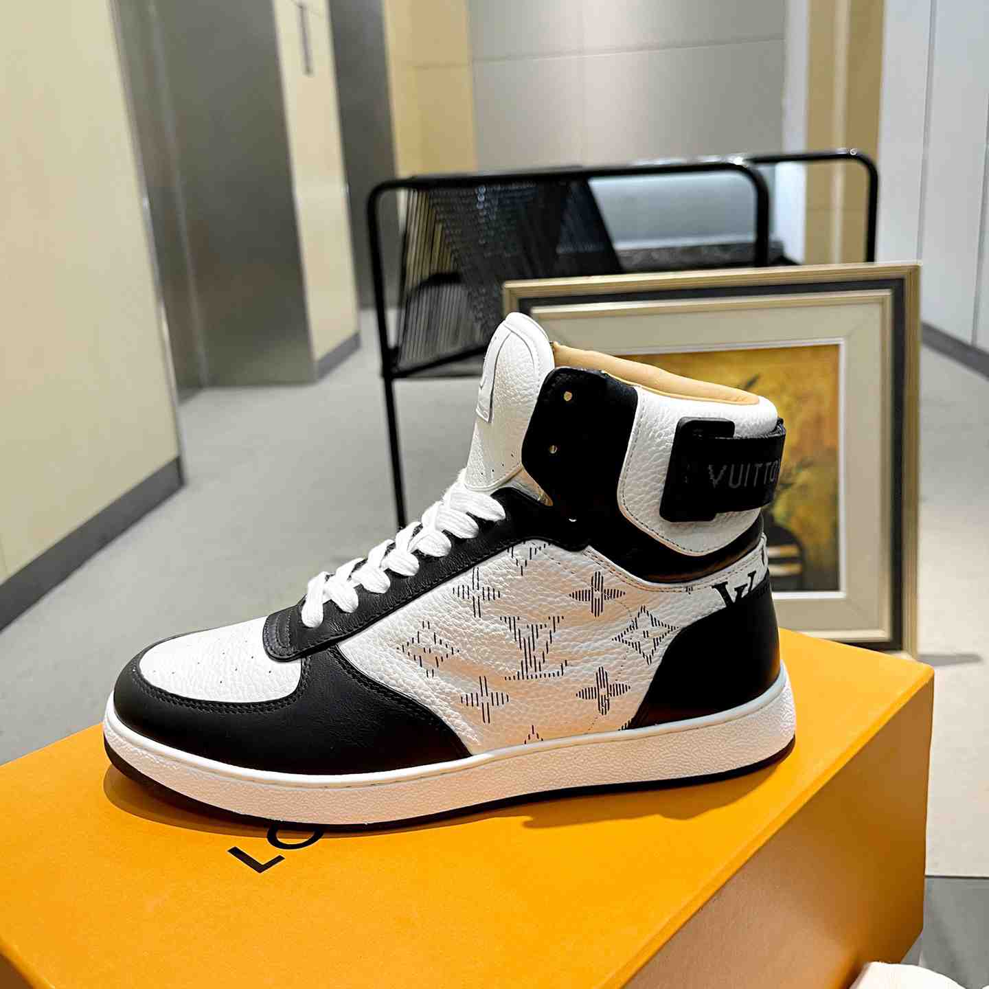 Louis Vuitton Rivoli Sneaker Boot     - DopestKickz