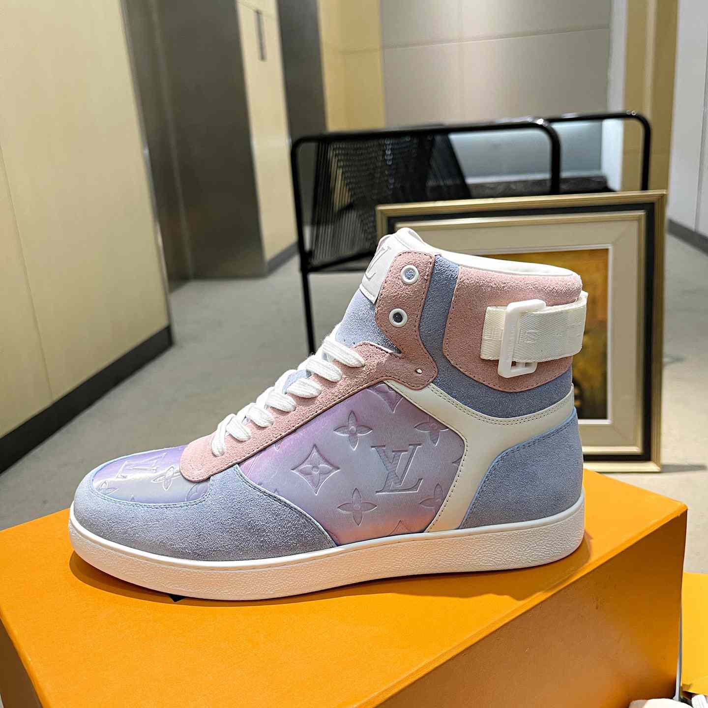 Louis Vuitton Rivoli Sneaker Boot     - DopestKickz