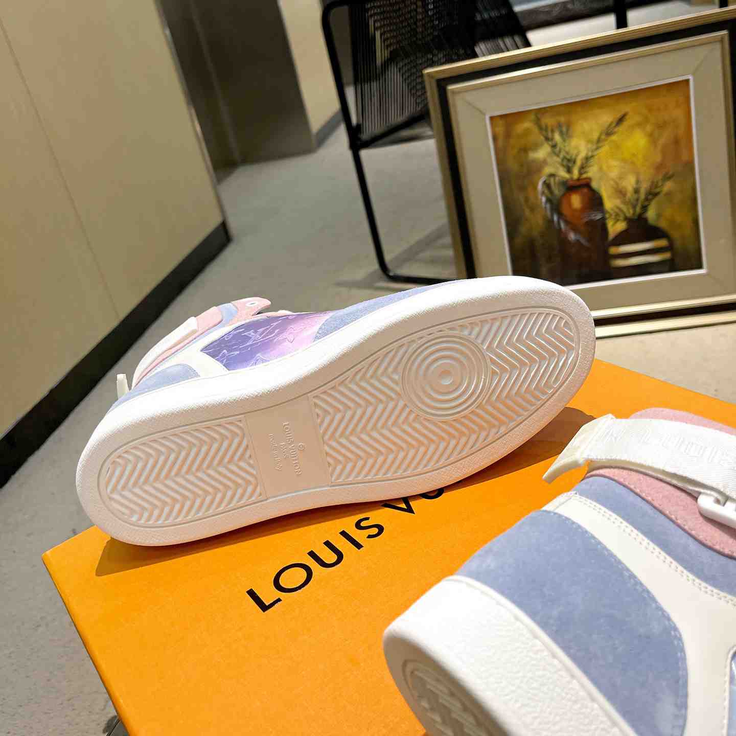 Louis Vuitton Rivoli Sneaker Boot     - DopestKickz