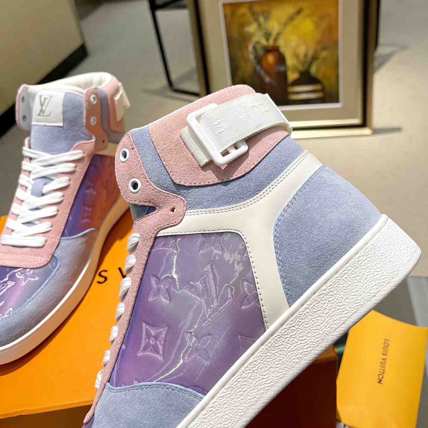 Louis Vuitton Rivoli Sneaker Boot     - DopestKickz
