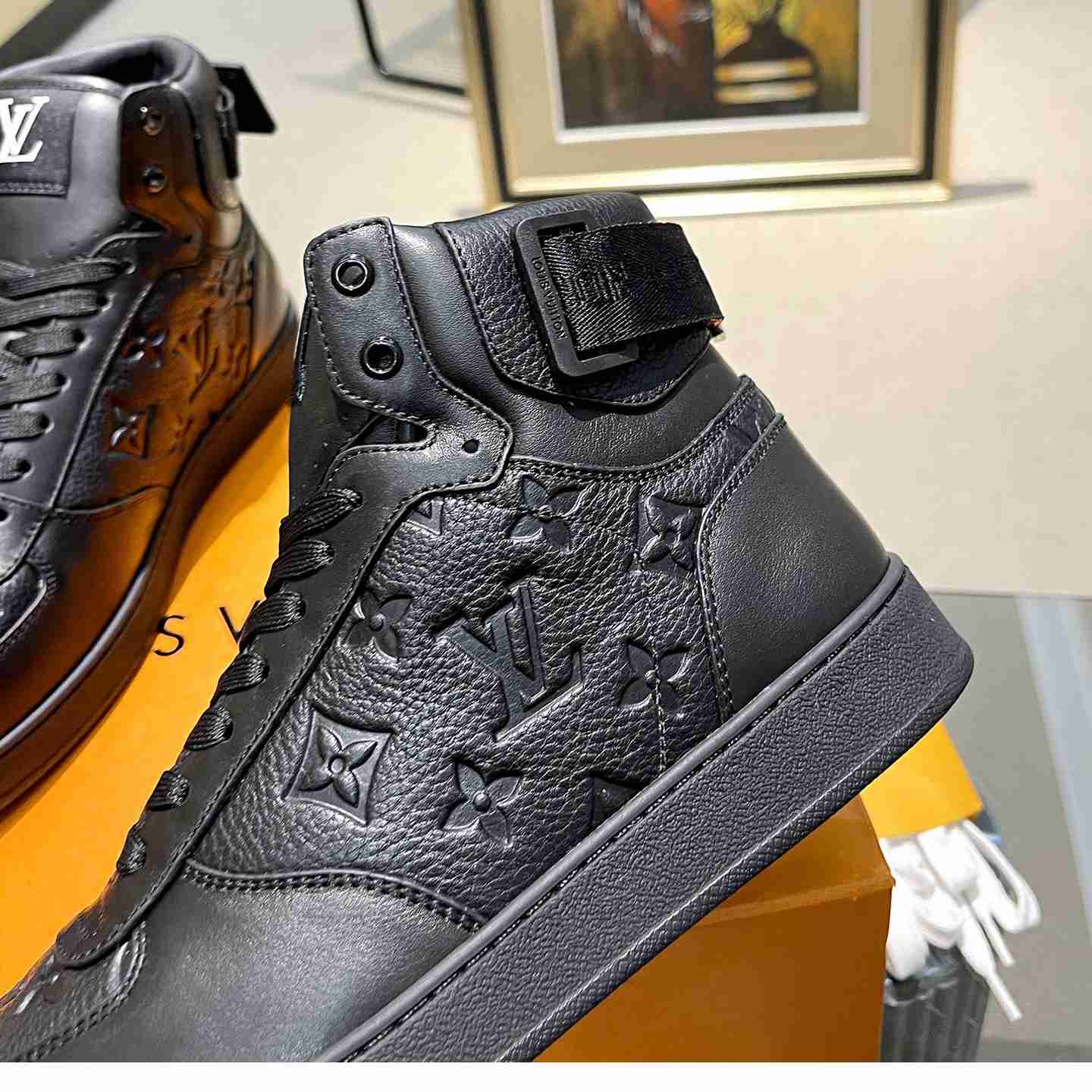 Louis Vuitton Rivoli Sneaker Boot     - DopestKickz