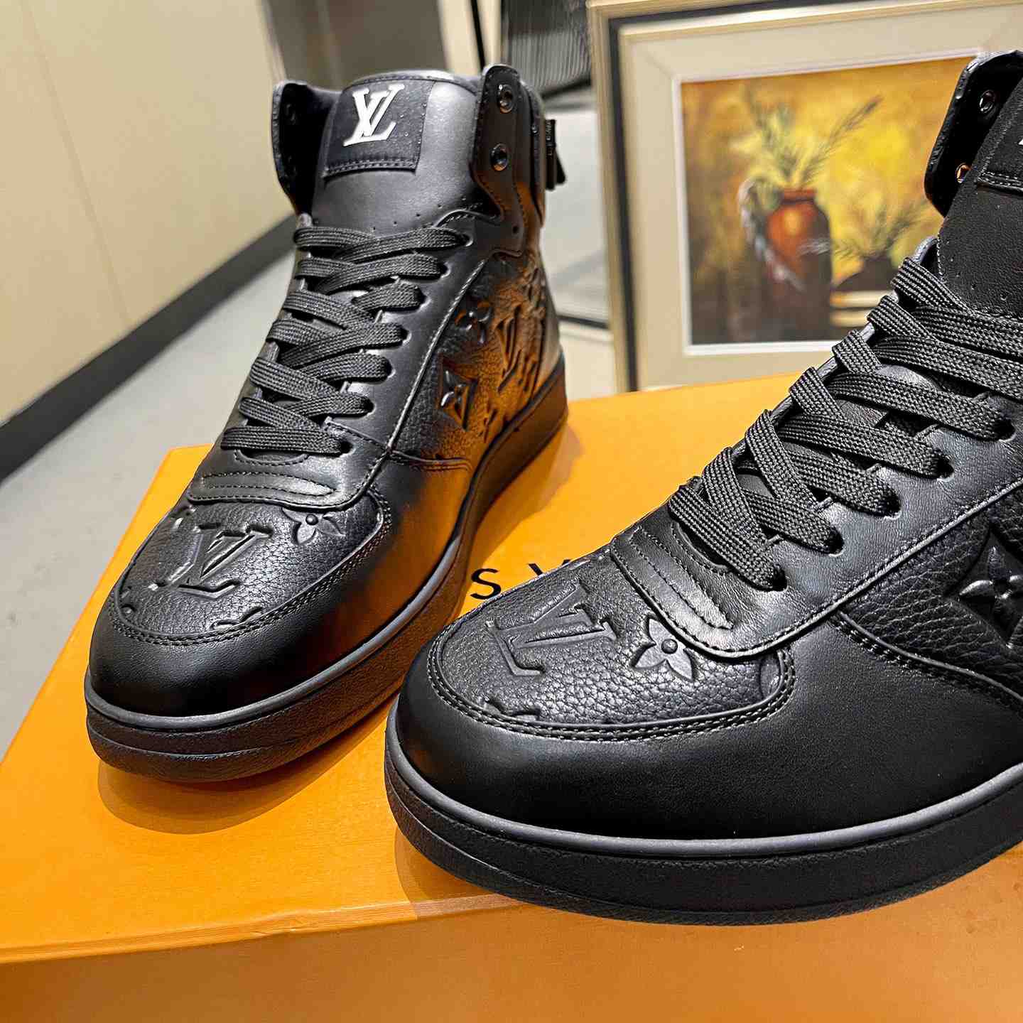 Louis Vuitton Rivoli Sneaker Boot     - DopestKickz