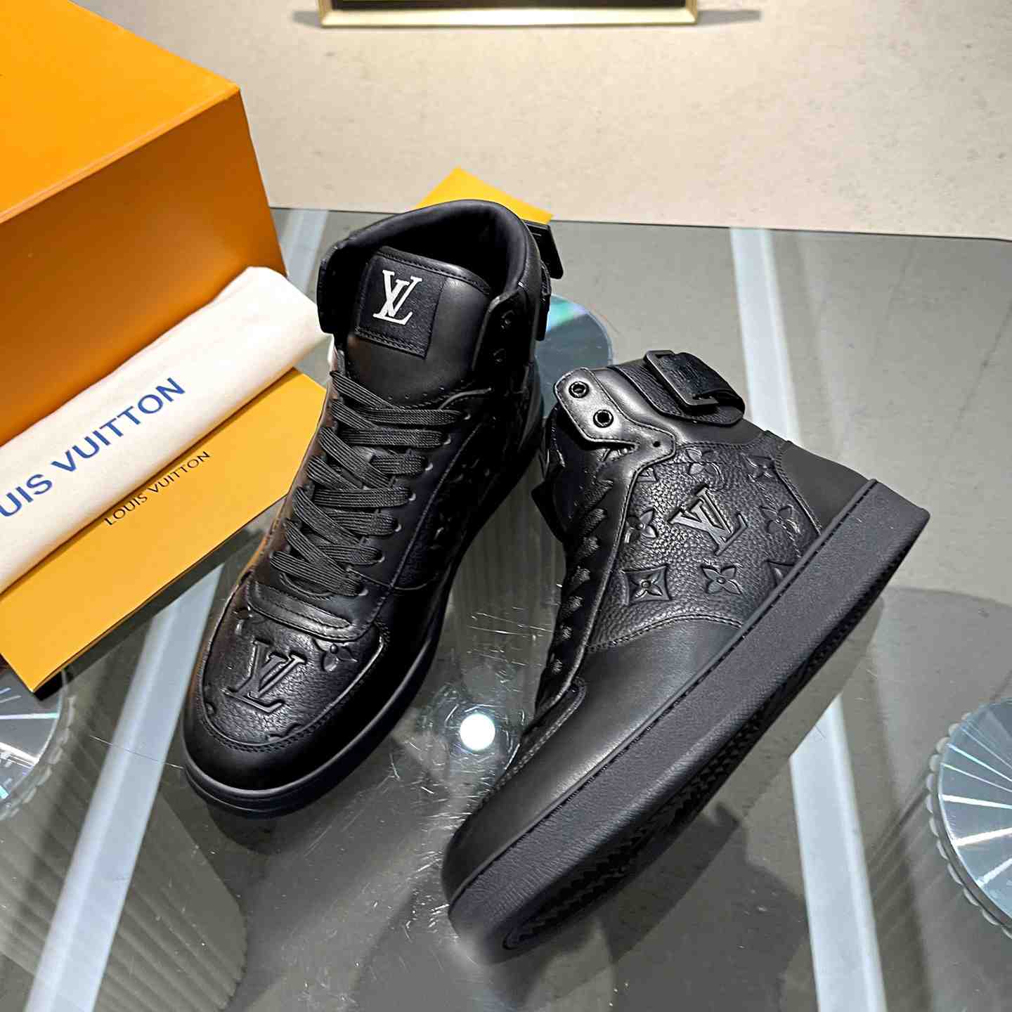 Louis Vuitton Rivoli Sneaker Boot     - DopestKickz