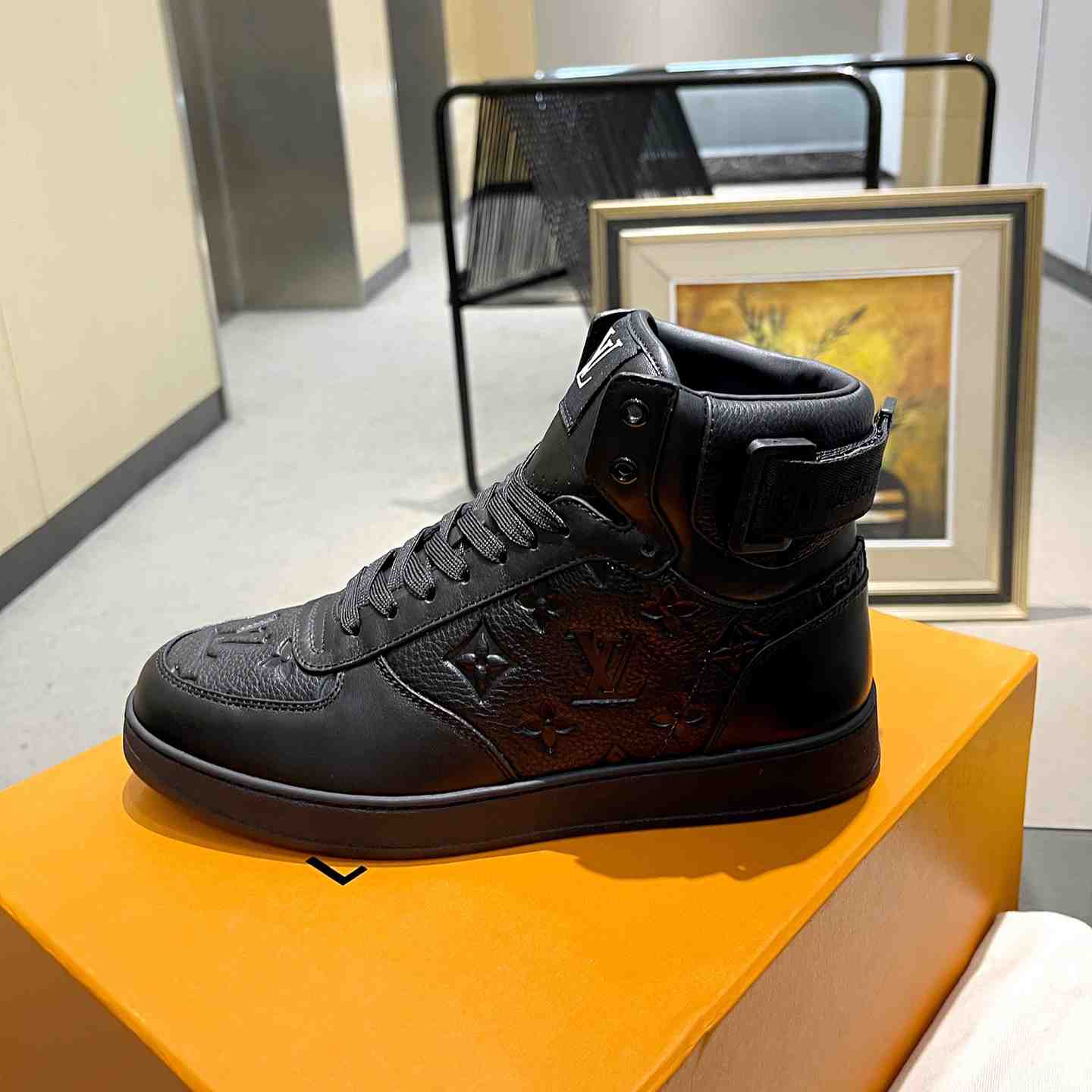 Louis Vuitton Rivoli Sneaker Boot     - DopestKickz