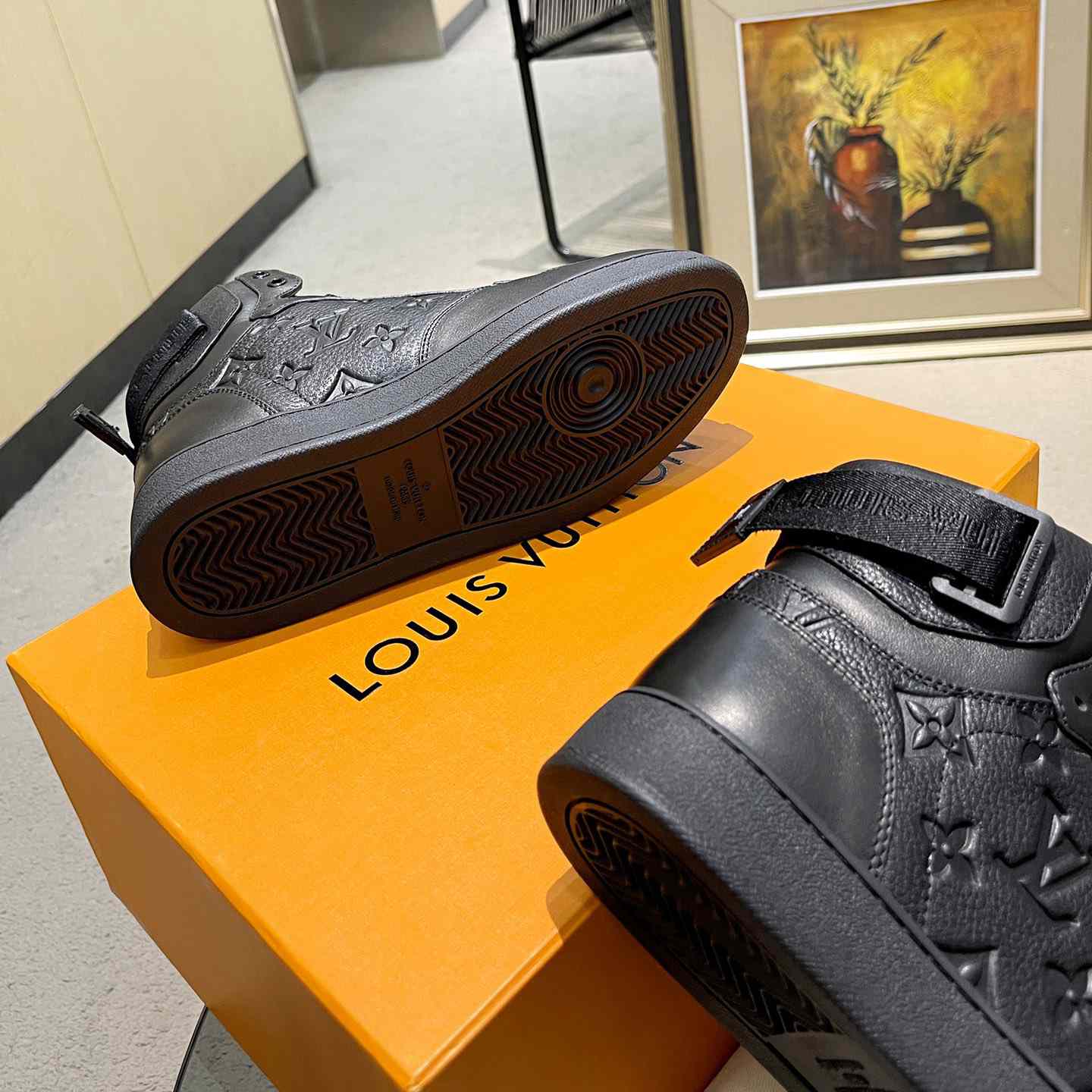 Louis Vuitton Rivoli Sneaker Boot     - DopestKickz