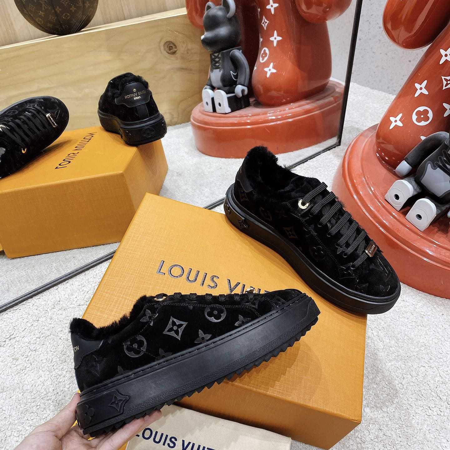 Louis Vuitton Time Out Sneakers - DopestKickz