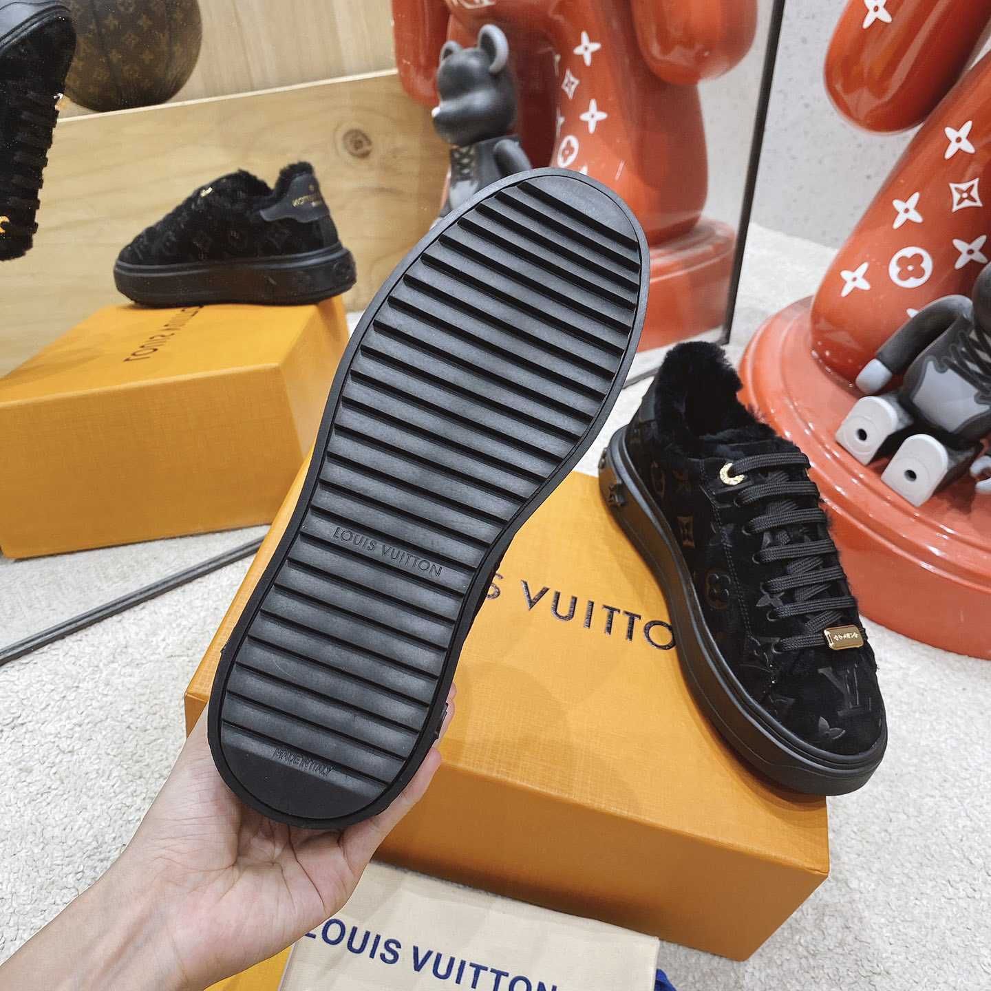 Louis Vuitton Time Out Sneakers - DopestKickz