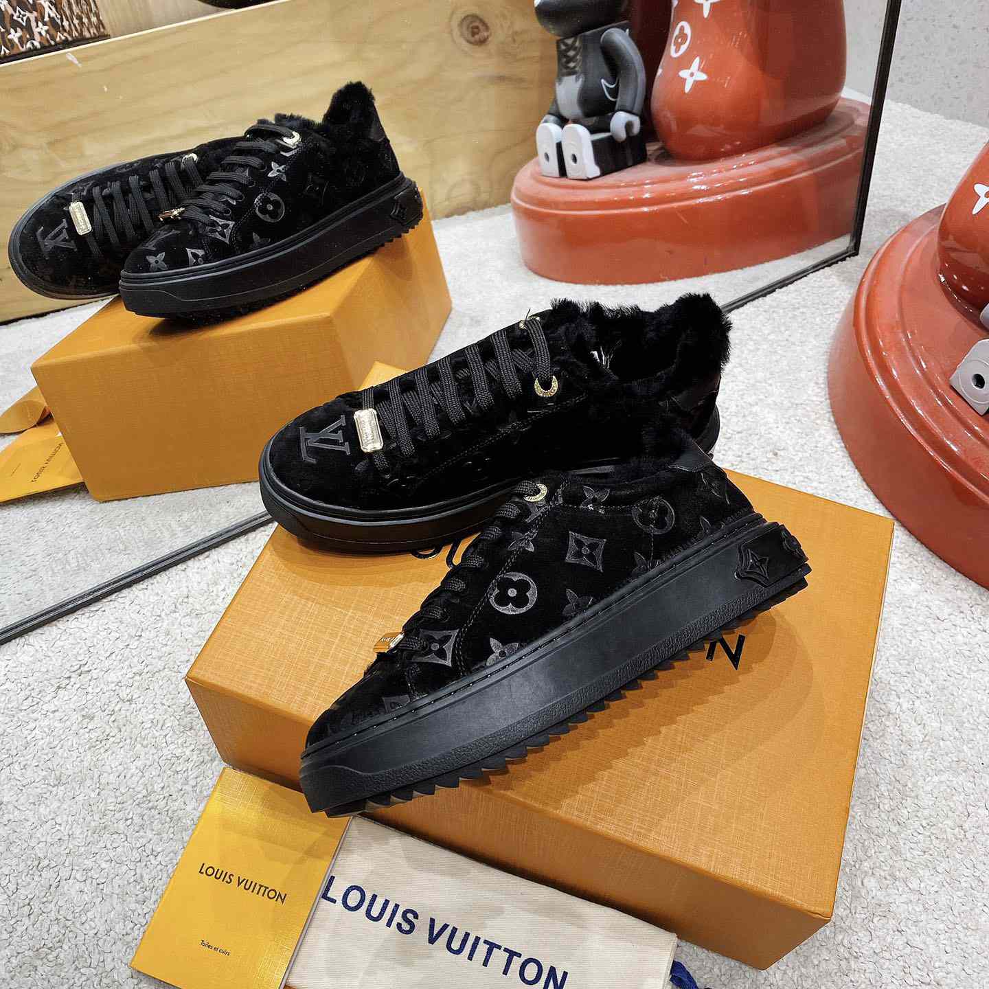 Louis Vuitton Time Out Sneakers - DopestKickz